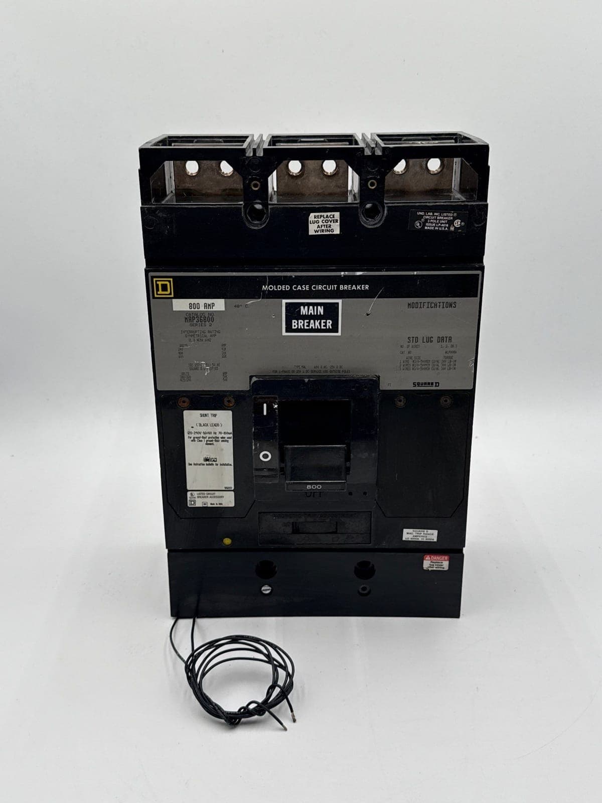 Square D MAP36800 Circuit Breaker — image 1 of 7