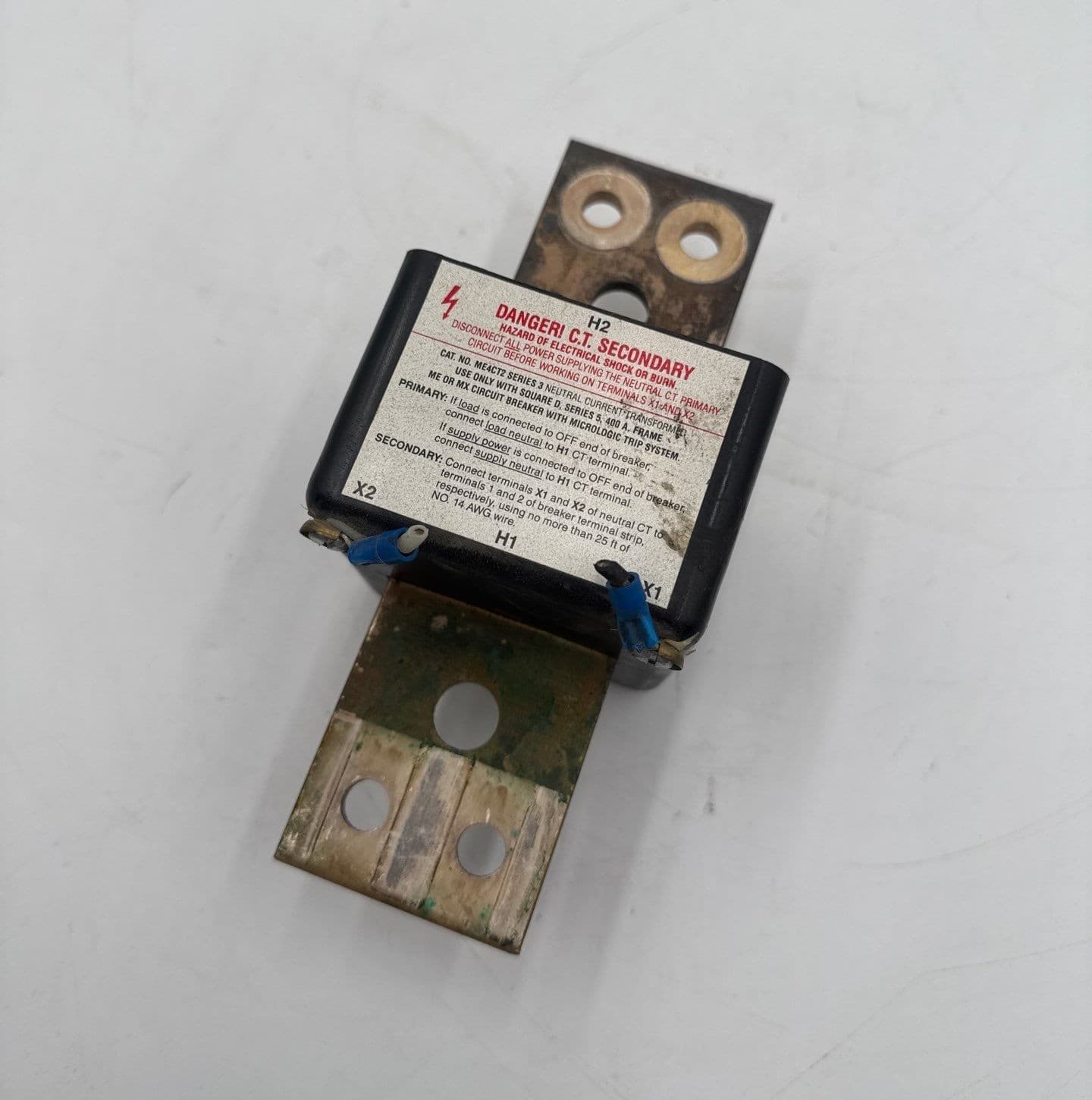 Square D ME4CT2 Neutral Current Transformer 400A Sensor Series 3 400 Amp – image 1