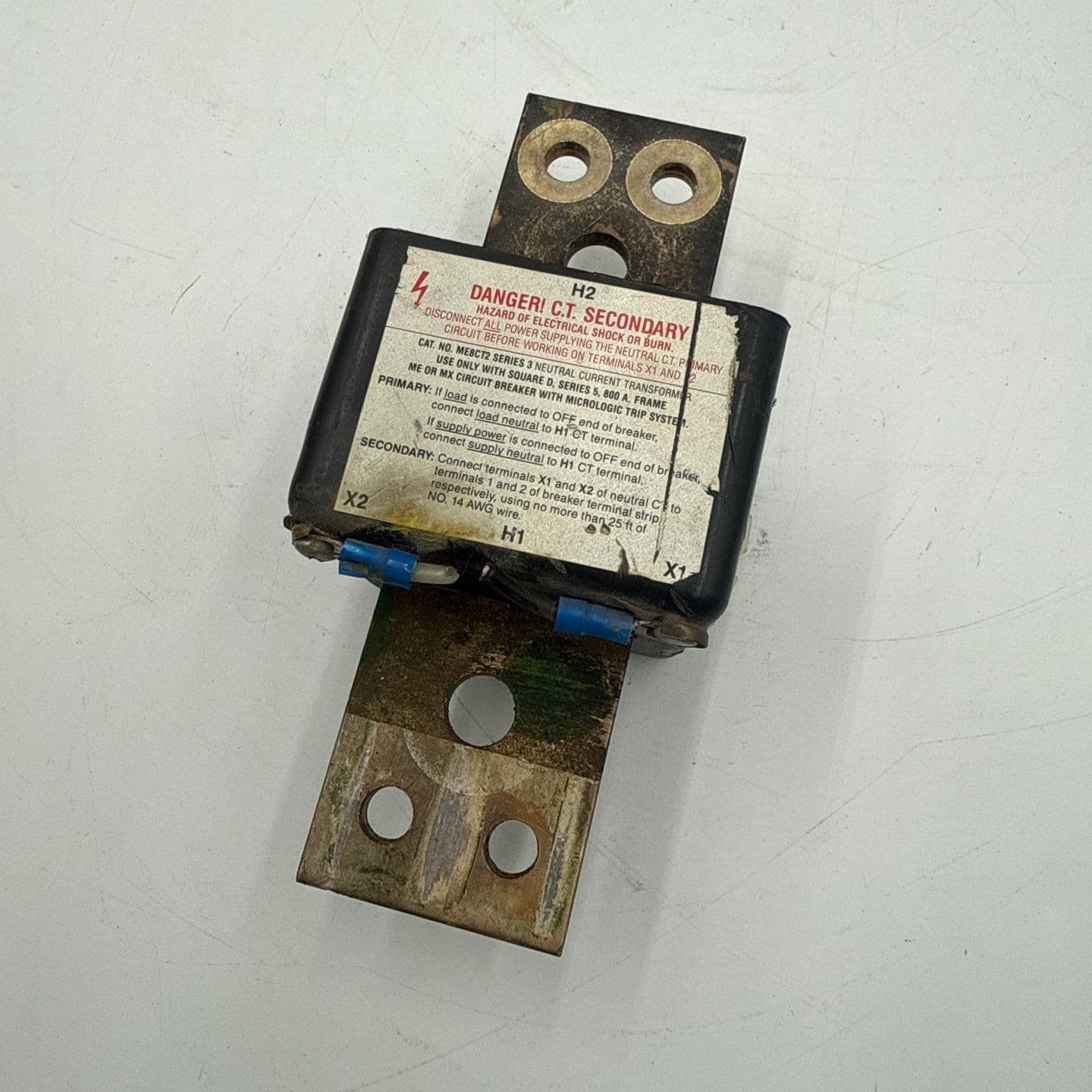 Square D ME8CT2 Neutral Current Transformer 800A Sensor Series 3 800 Amp – image 1