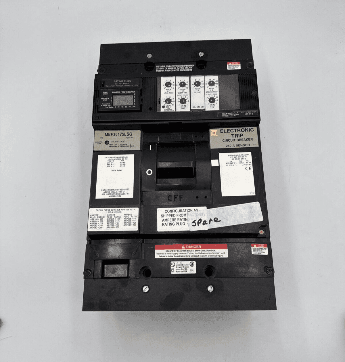 Square D MEF36175LSG Circuit Breaker — image 1 of 7