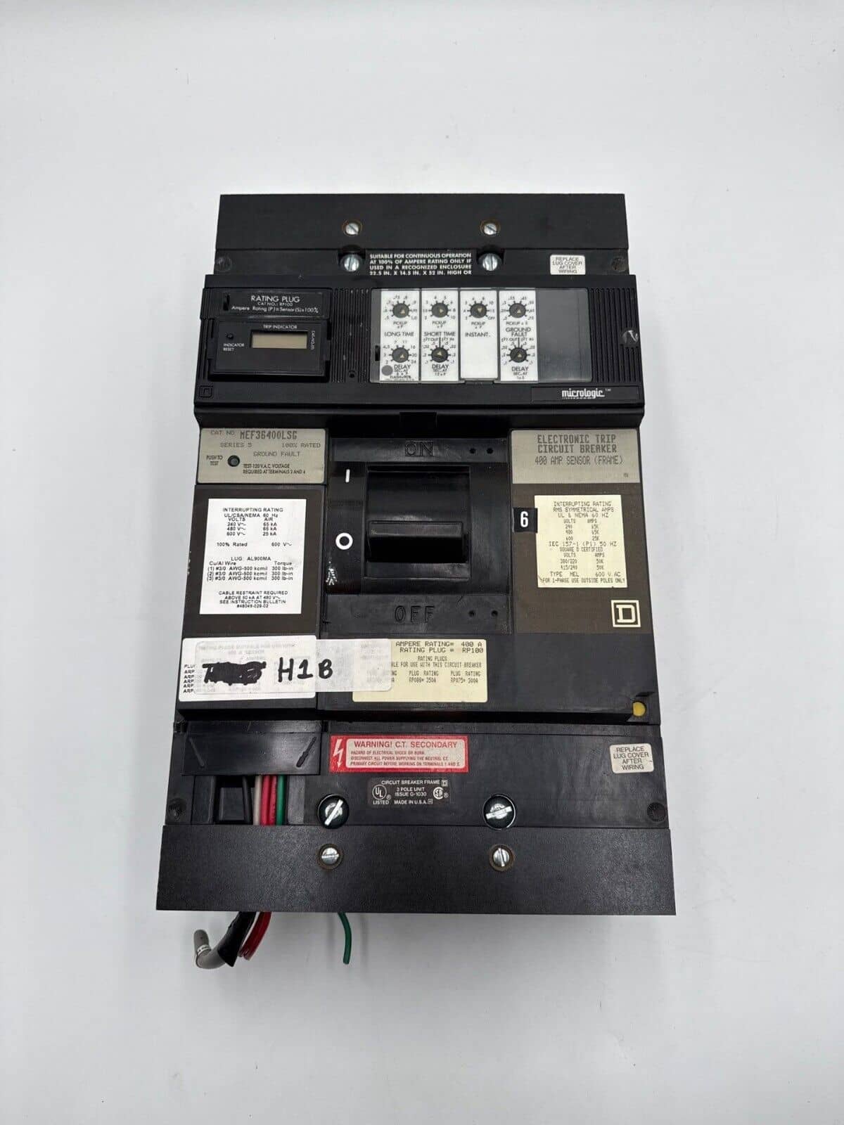 Square D MEF36400LSG Circuit Breaker — image 1 of 8