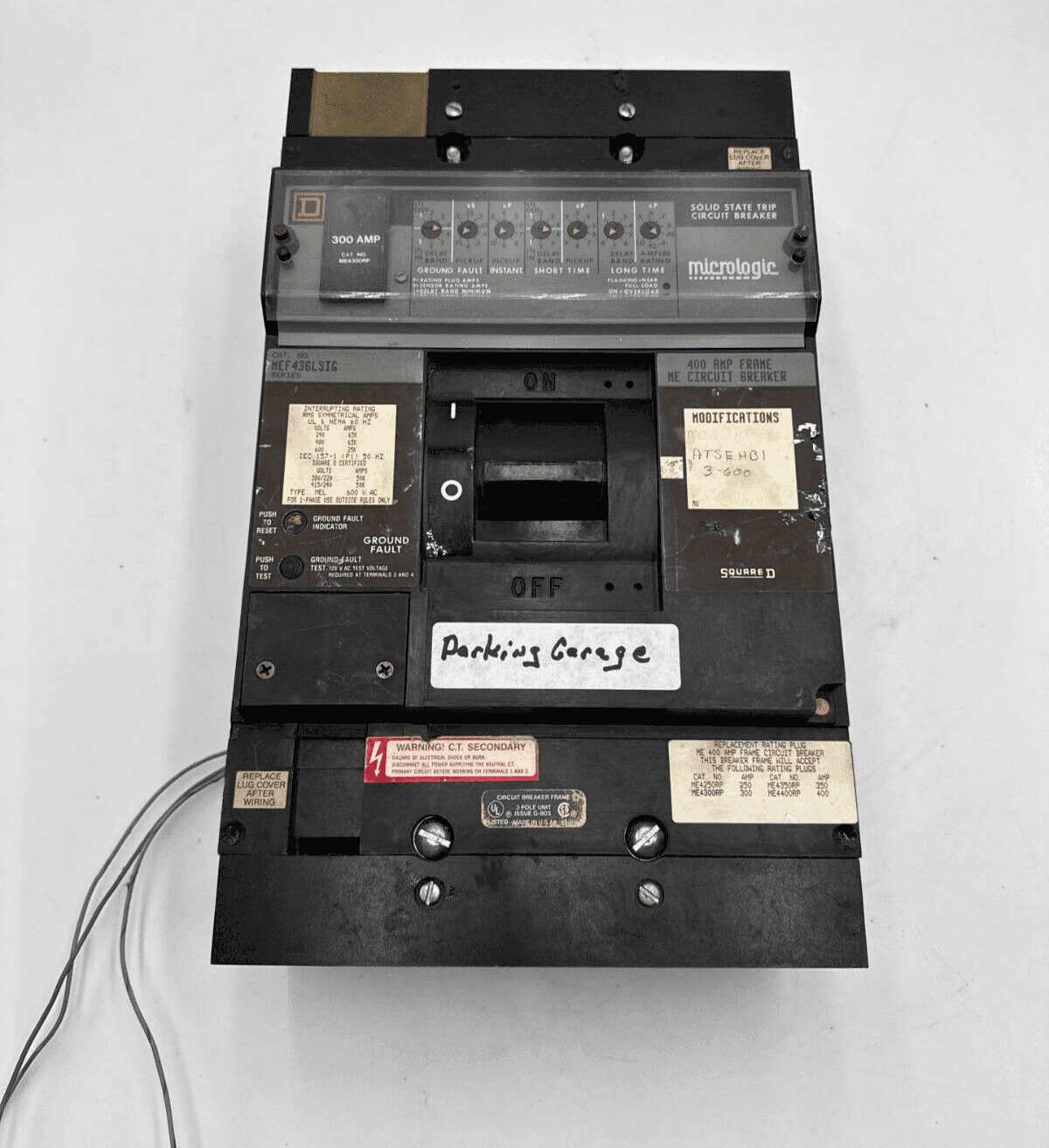 Square D MEF436LSIG Circuit Breaker — image 1 of 8