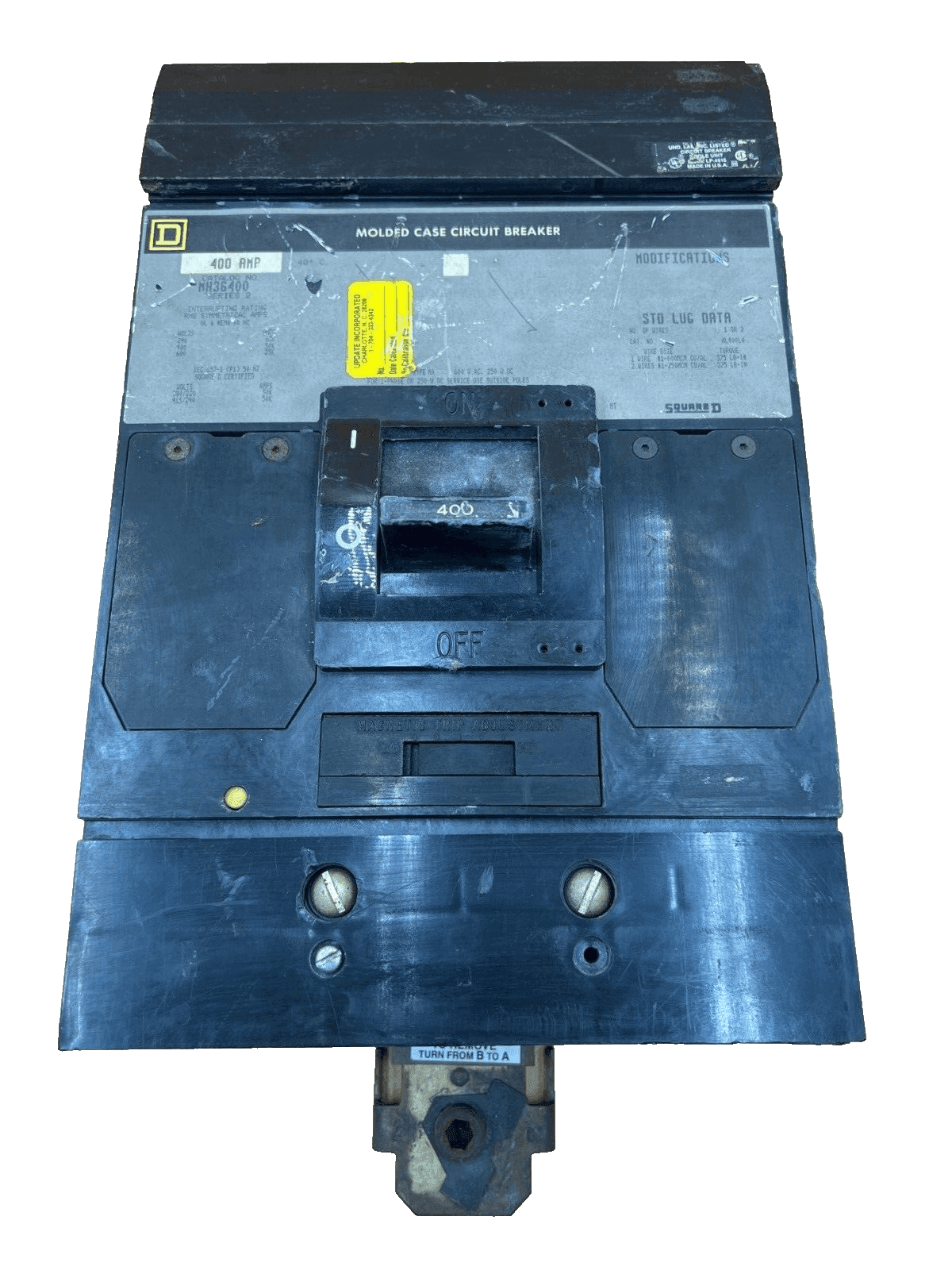 Square D MH36400 Circuit Breaker — image 1 of 12