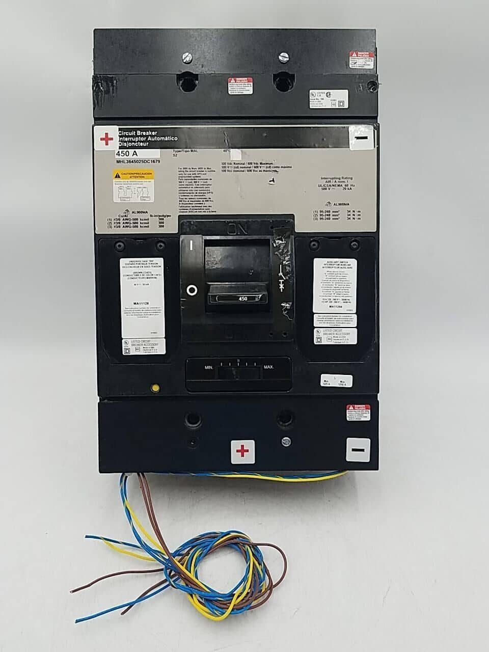 Square D MHL3645025DC1679 Circuit Breaker — image 1 of 7