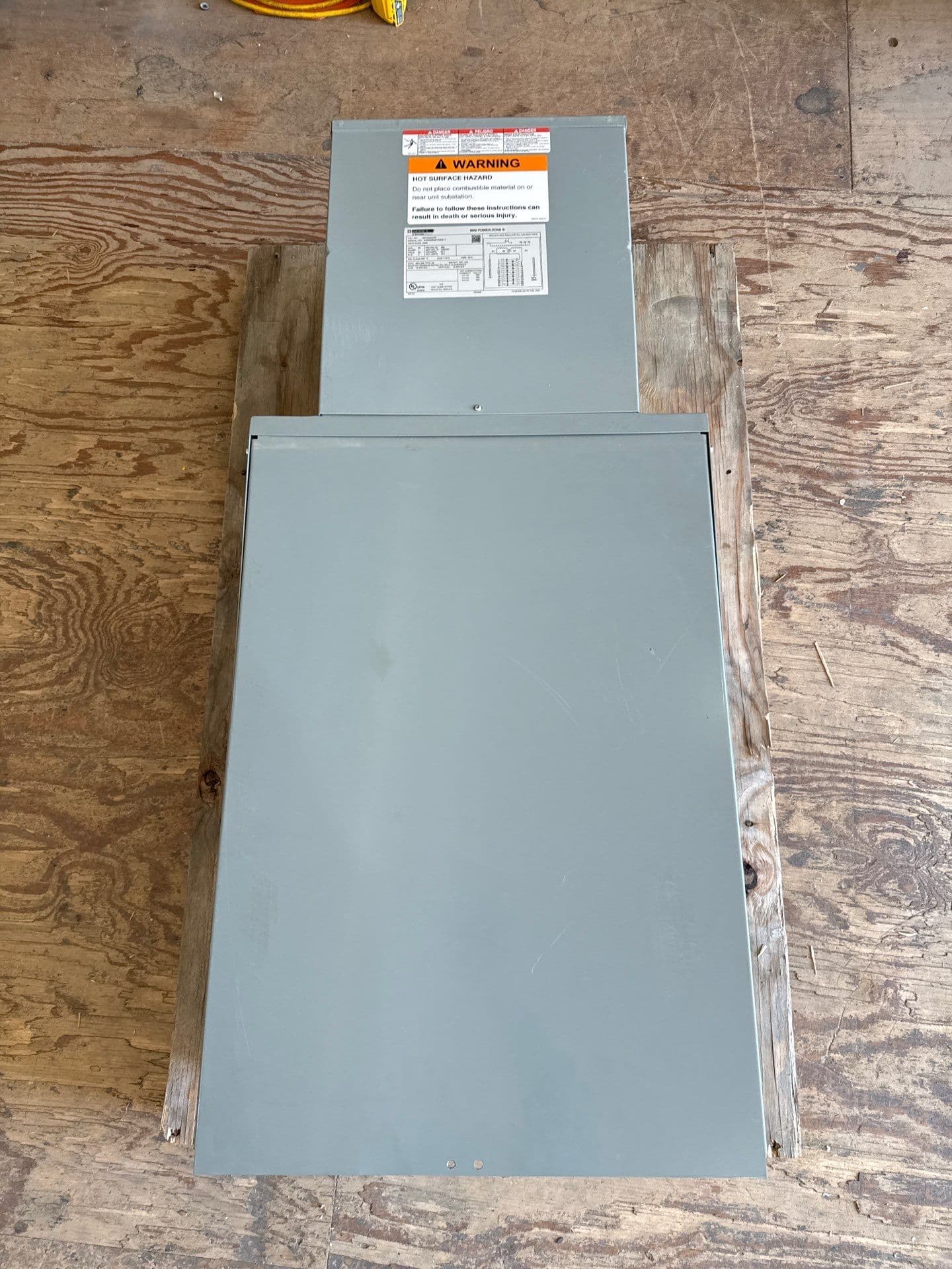SQD MPZB25S40F Power Zone Panel Transformer 25kVA 1PH 480V 120/240V 3R Encl