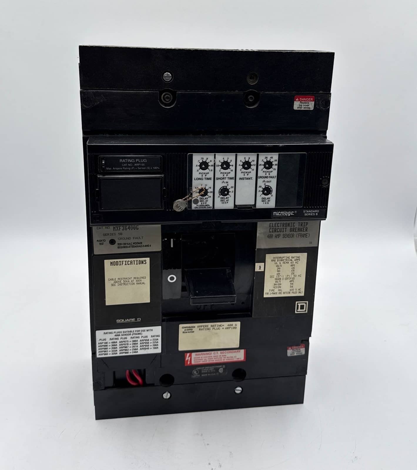 Square D MXF36400G Circuit Breaker — image 1 of 7