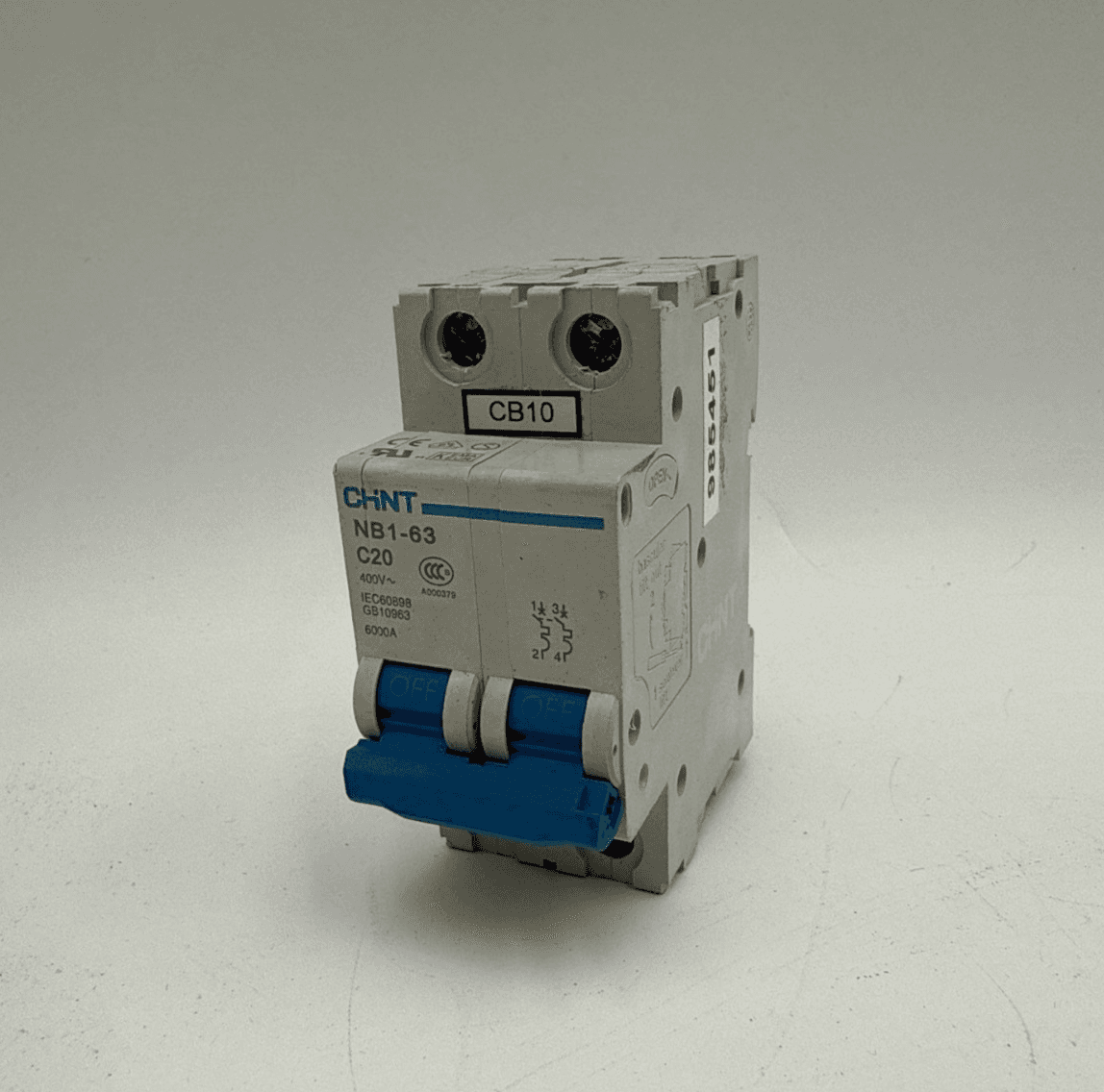CHINT NB1-63 C20 Circuit Breaker — image 1 of 8