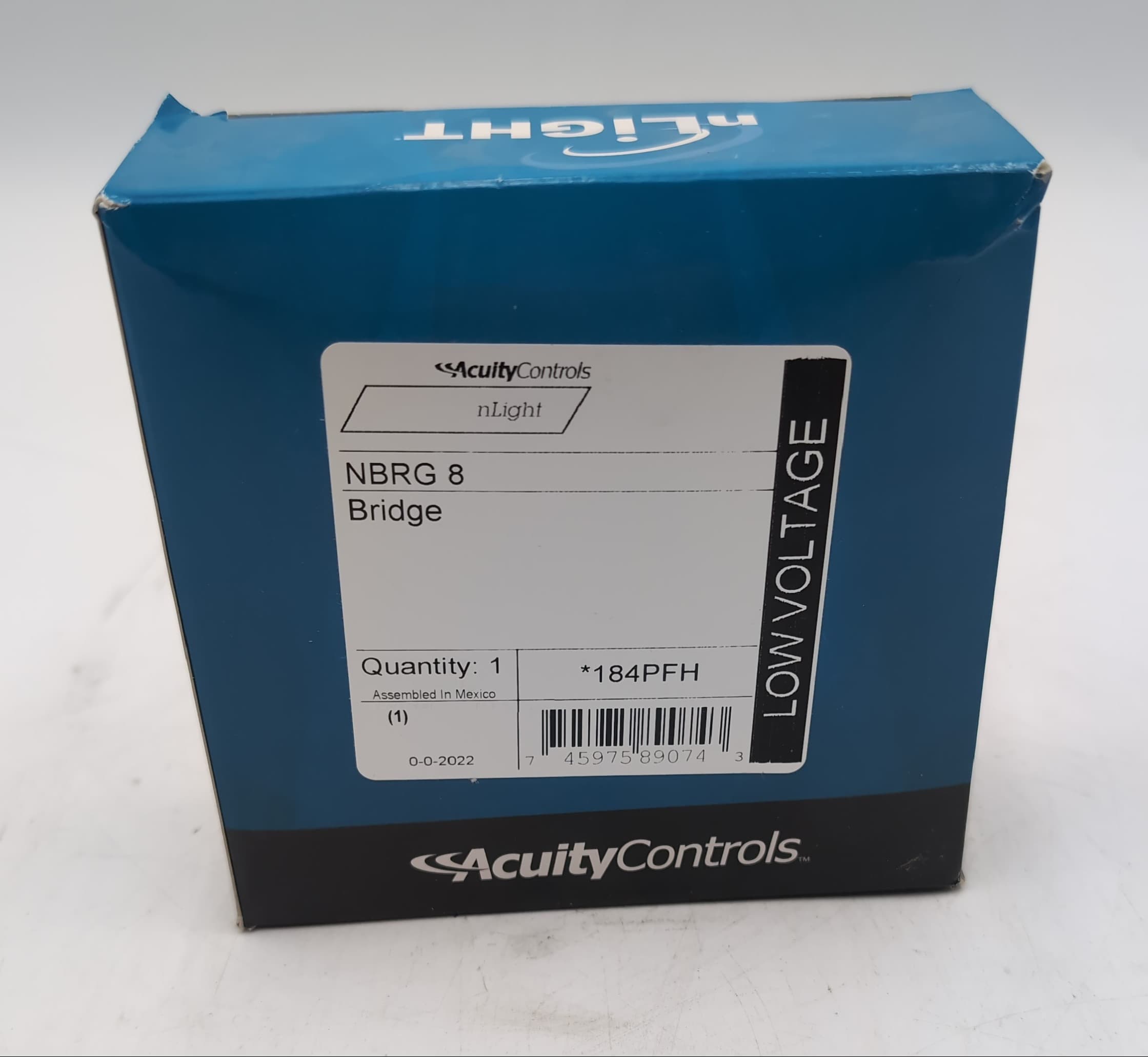 NEW nLight NBRG 8 Port Bridge 184PFH Acuity Brands SensorSwitch Lighting Hub – image 1