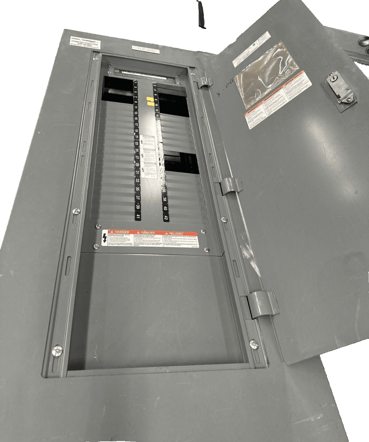 Square D NF Panelboard 250A 600/347V 3PH 4W 42 Circuit Box P402 – image 1