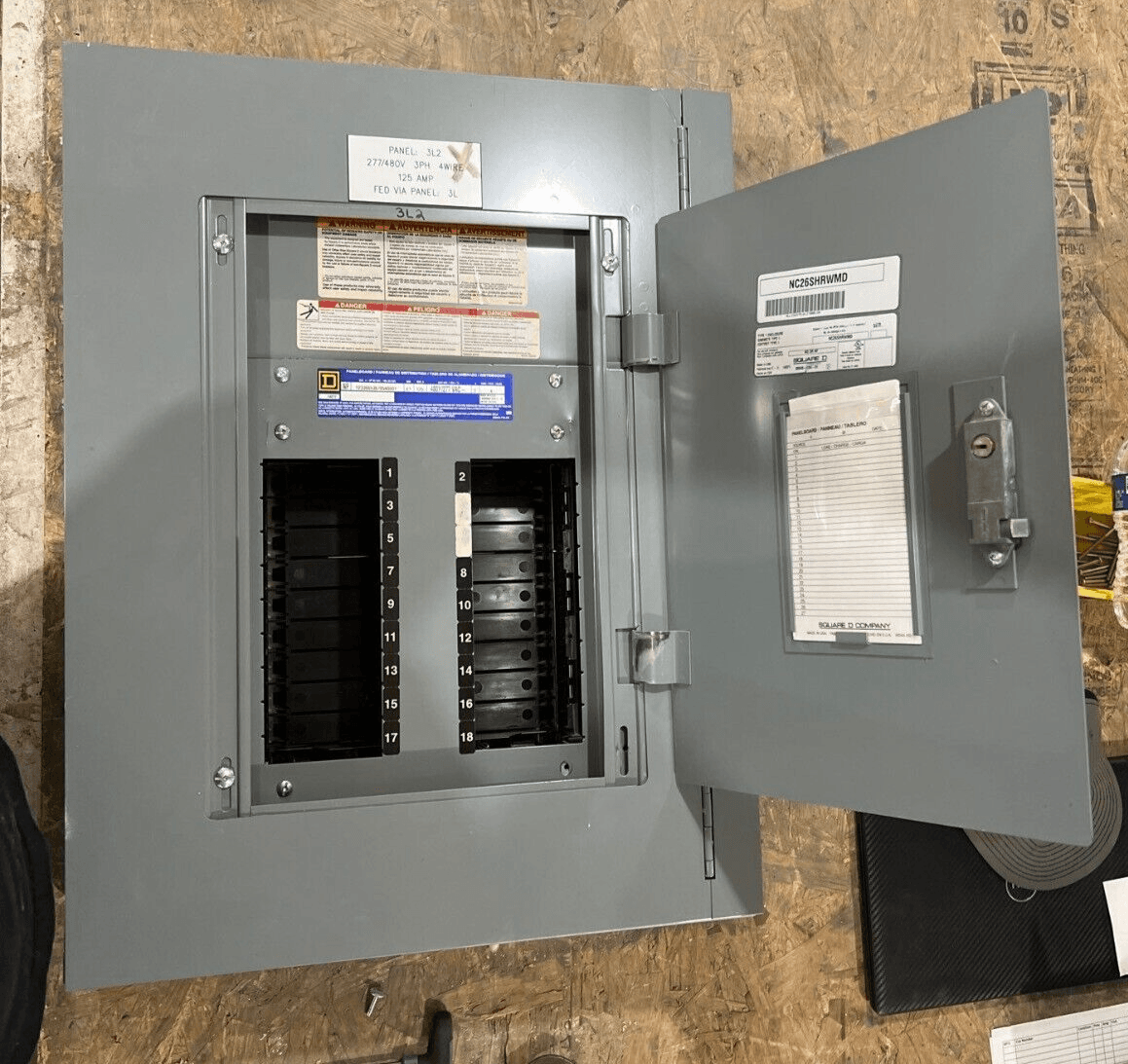 Square D NF Panel — image 1 of 9