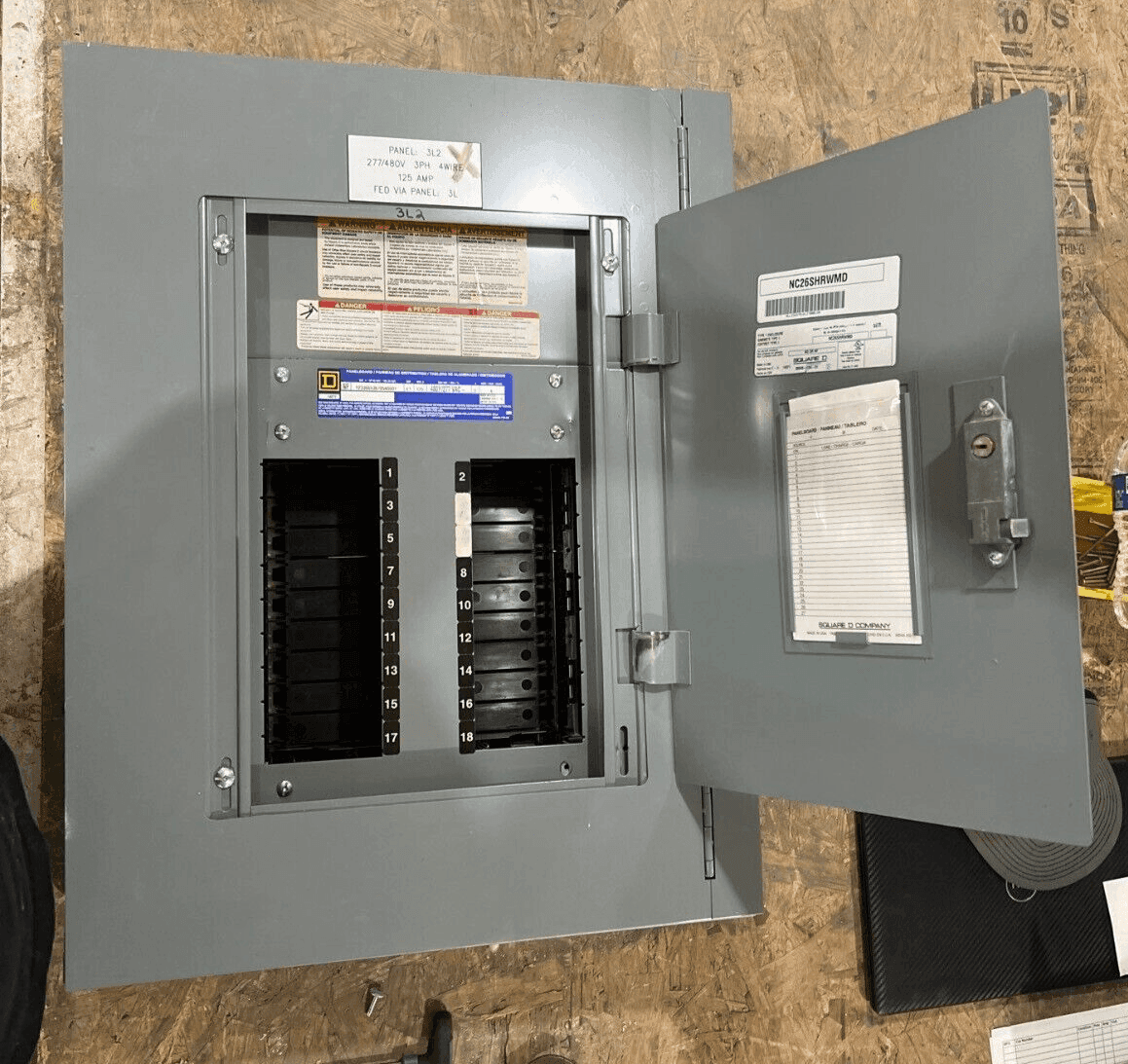 Square D NF Panel — image 1 of 9