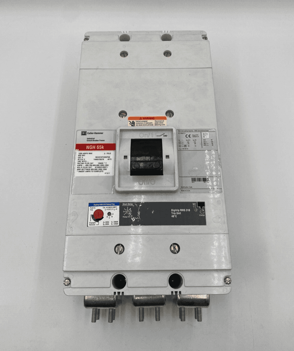 Eaton NGH312T33WP08 Circuit Breaker — image 1 of 12