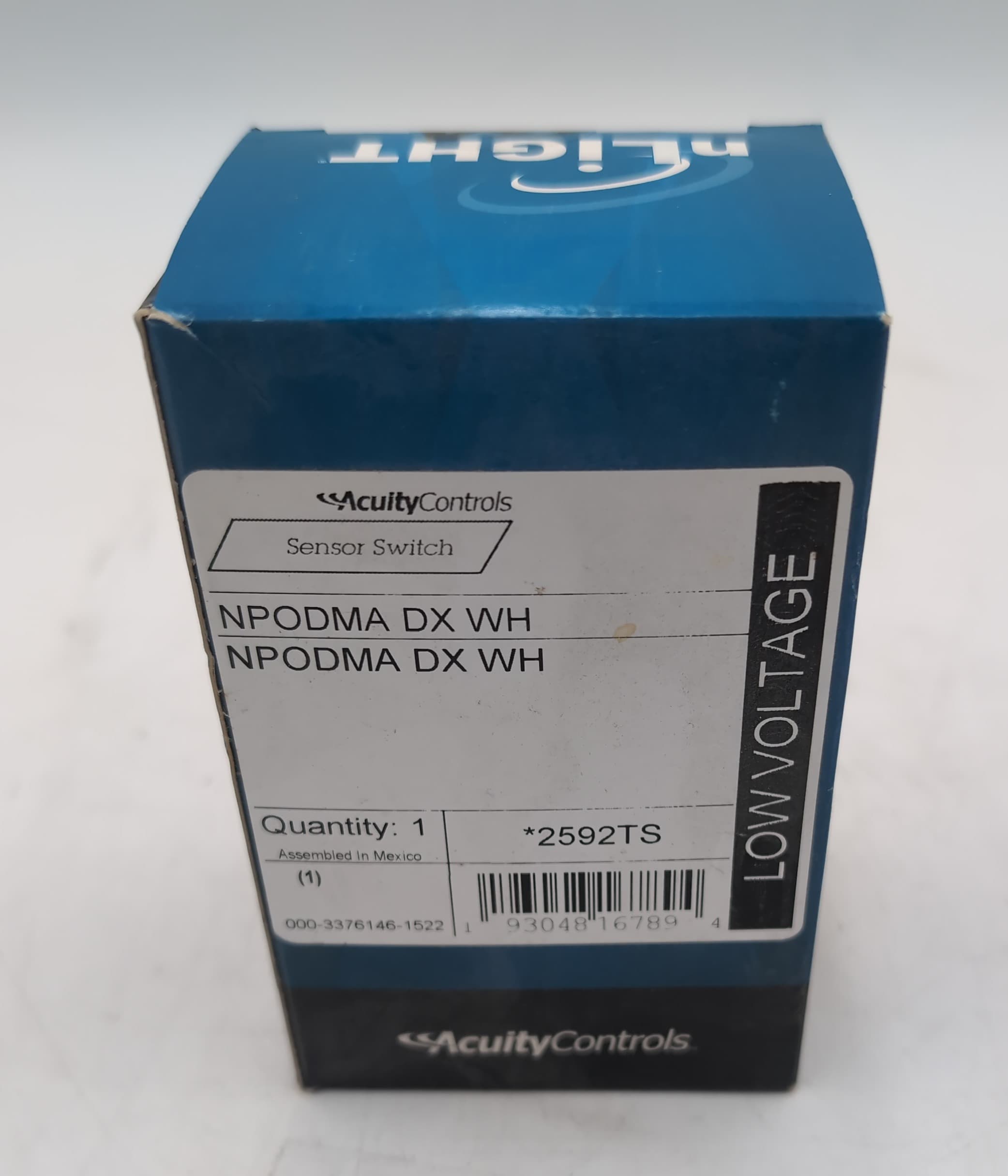 nLight NPODMA DX WH WallPod Wired Dimming Switch White 2592TS Acuity Brands NEW – image 1