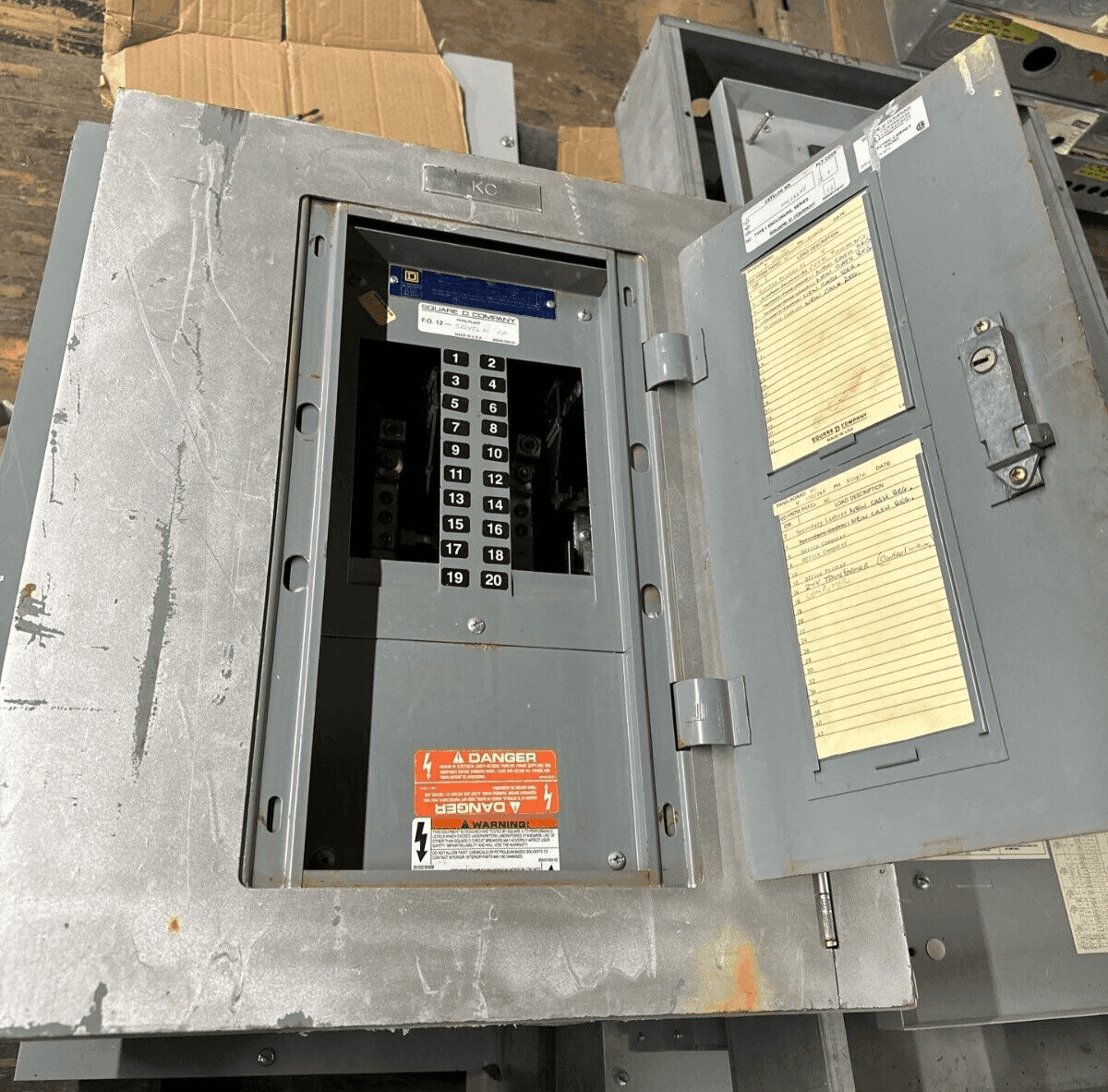 Square D NQOD20L100CU Panel — image 1 of 6
