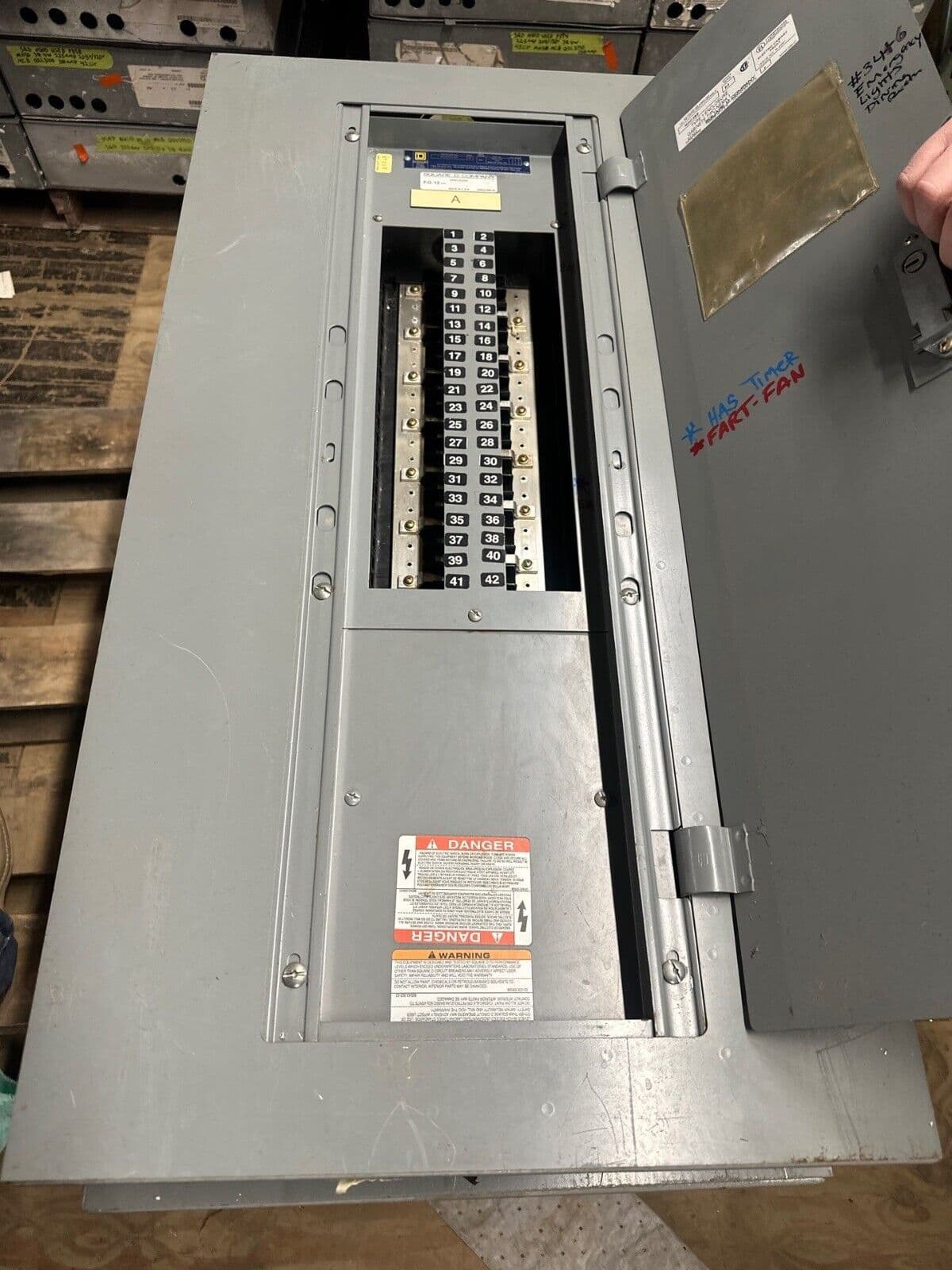 Square D NQOD442L225 Panel — image 1 of 8