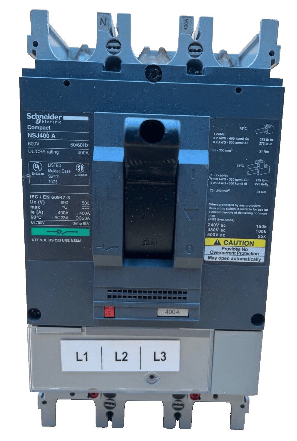 Square D NSJ400A – image 1