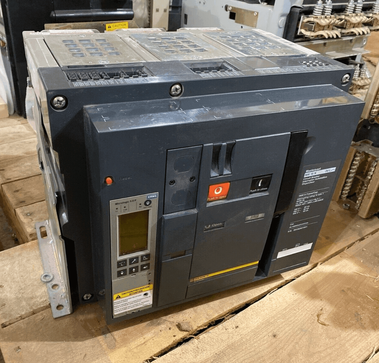 Square D NW16N Insulated Case Breaker — image 1 of 11