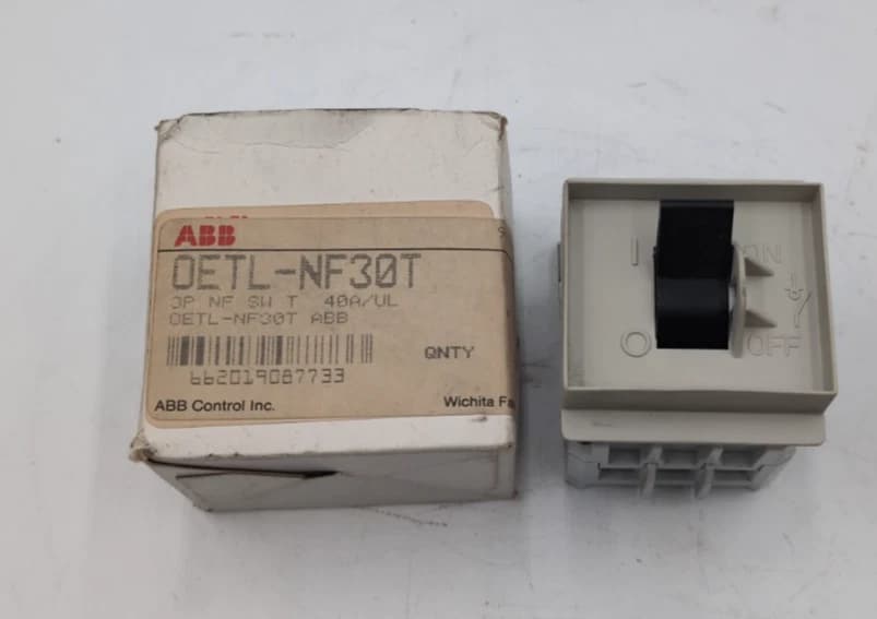 ABB OETL-NF30T General Purpose Disconnect Switch 40A 600V 3P 40 Amp 3 Pole New – image 1