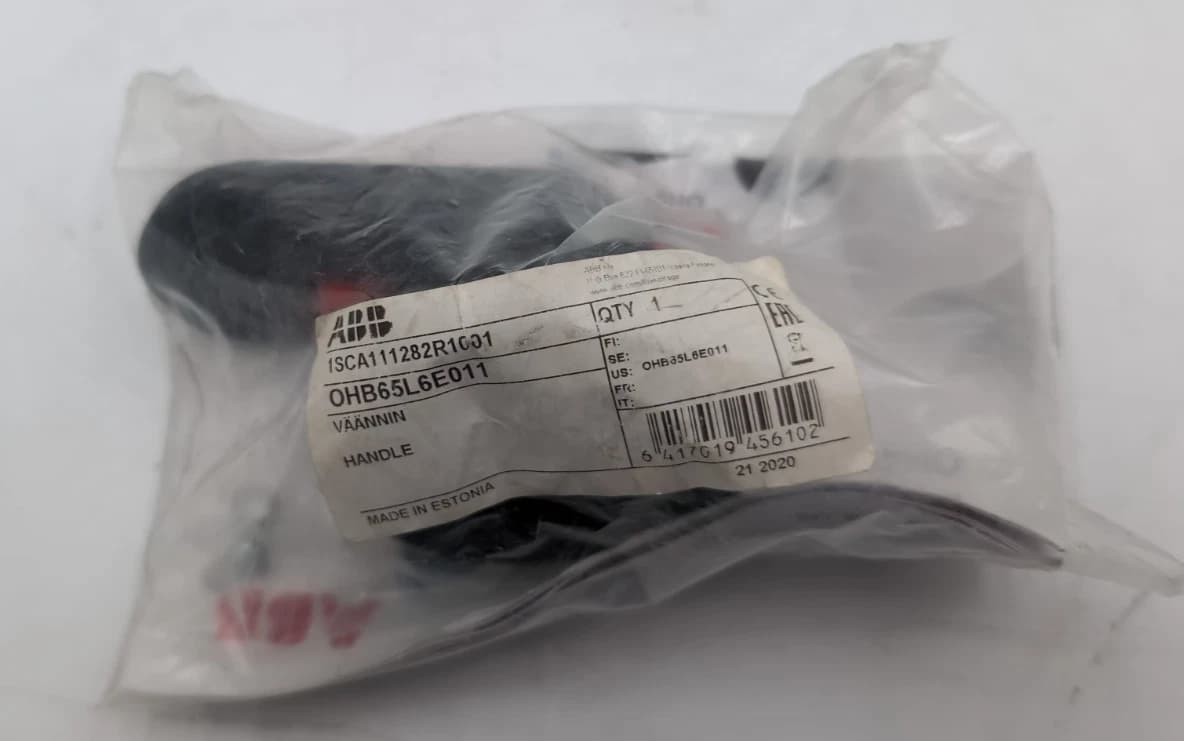 ABB OHB65L6E011 Black Pistol Grip Handle 1SCA111282R1001 Replacement Part NEW – image 1