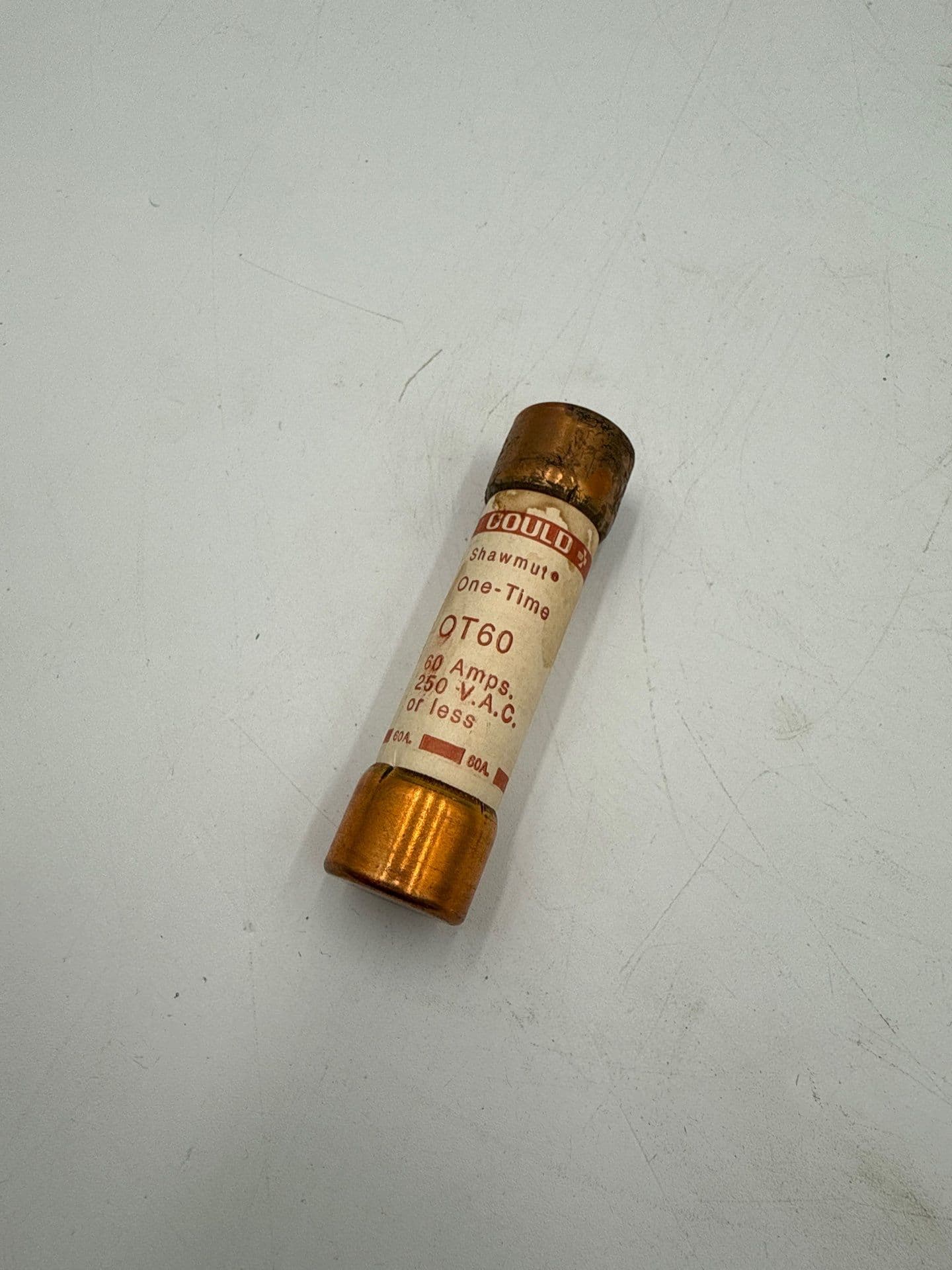 Gould Shawmut OT60 Fuse — image 1 of 3