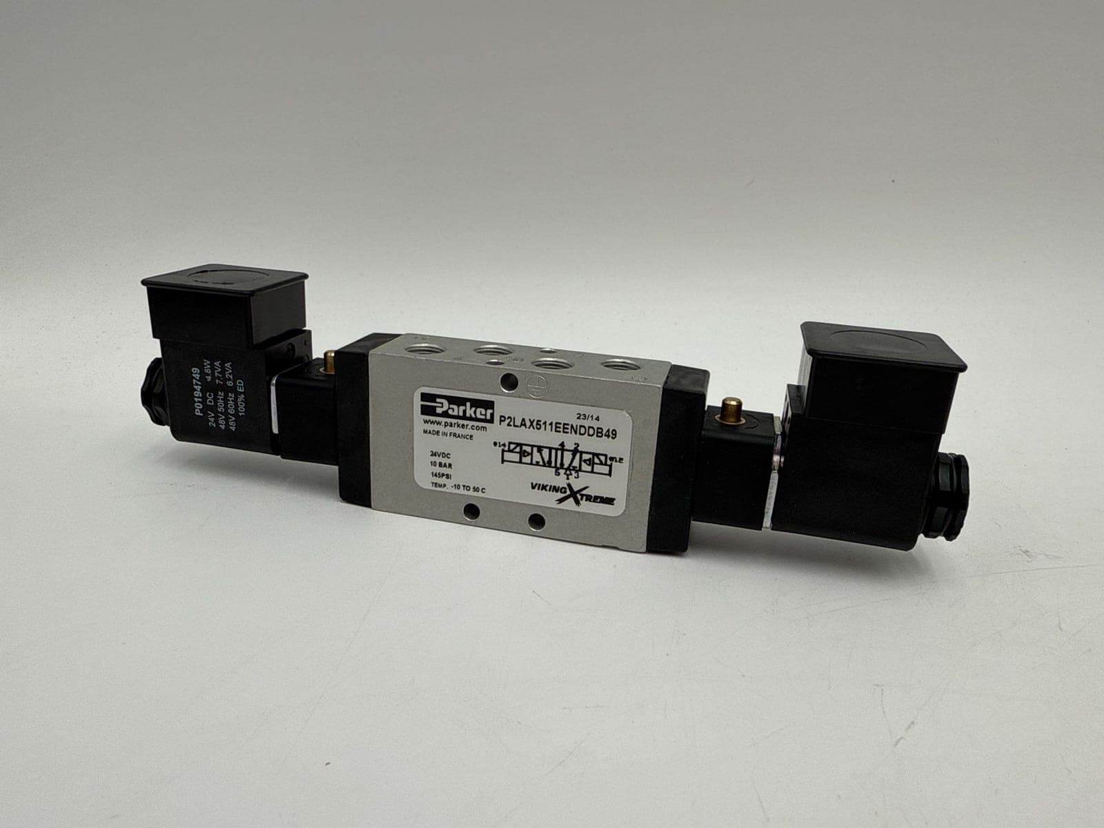 Parker P2LAX511EENDDB49 Viking Xtreme Series Pneumatic Solenoid Valve