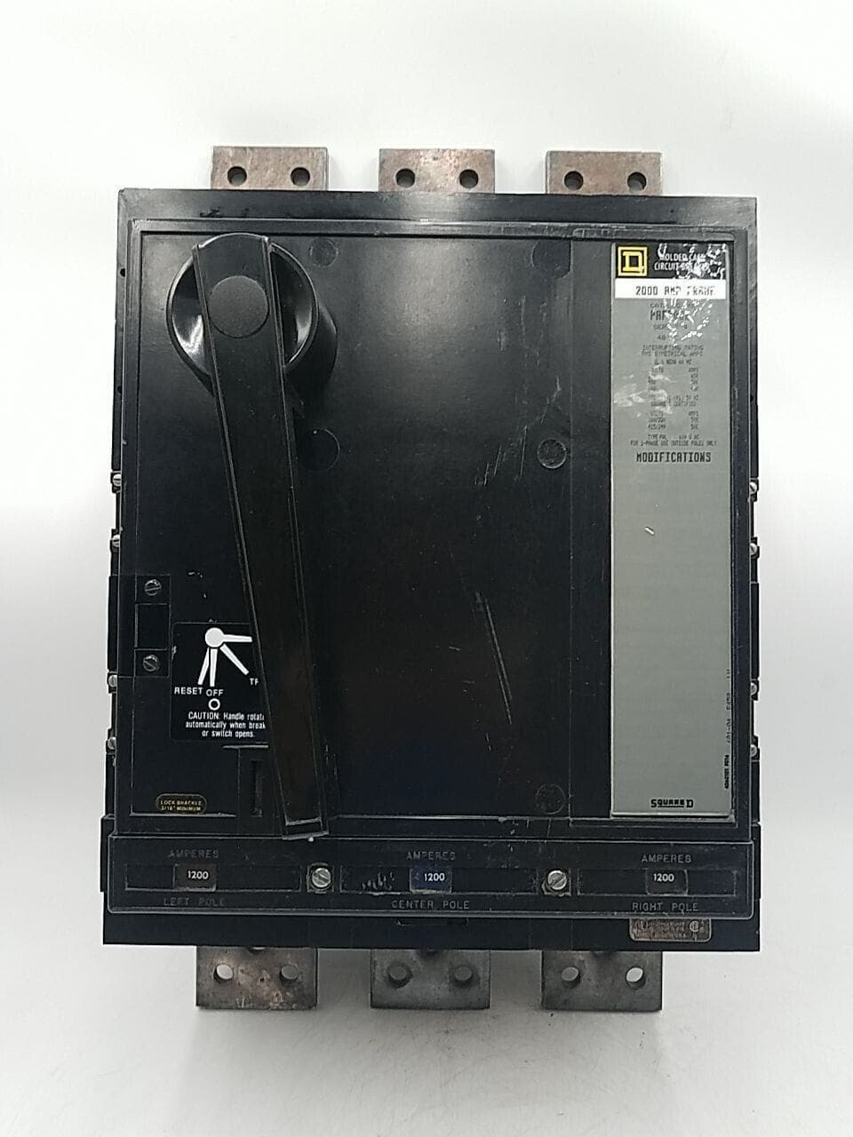 Square D PAF2036 Circuit Breaker — image 1 of 9