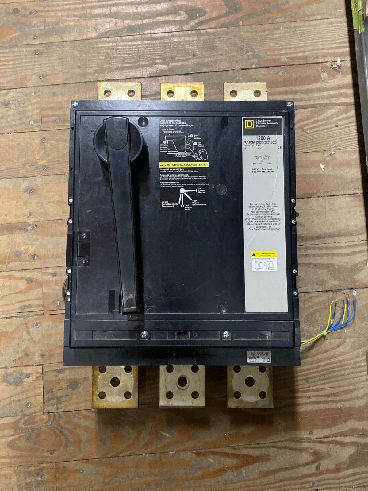 Square D PAF361200DC1625 – image 1