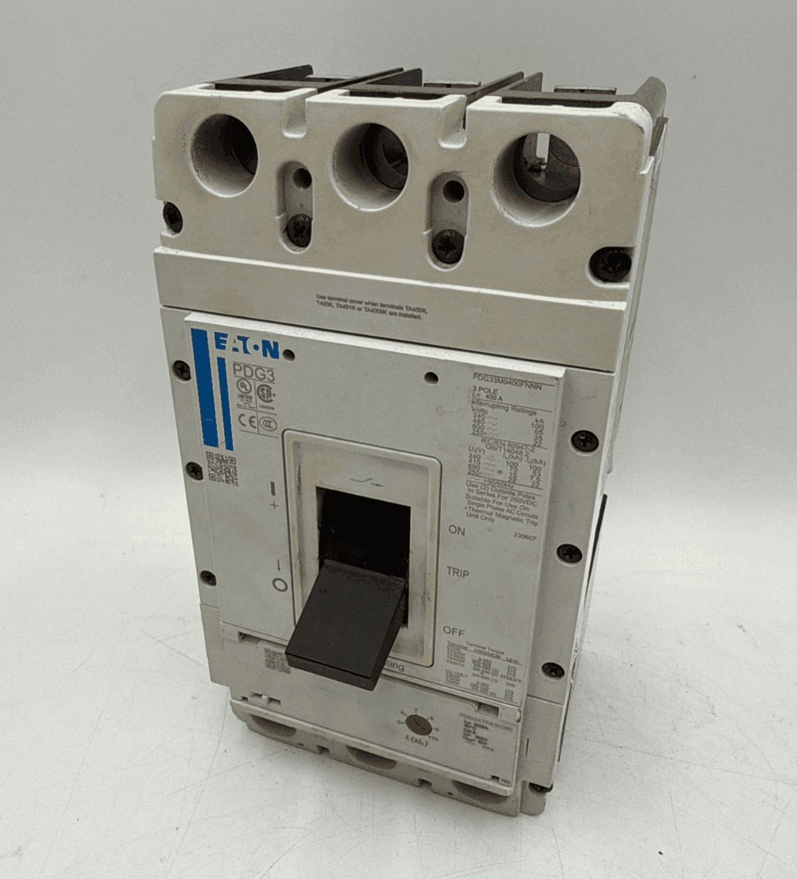 Eaton PDG33M0400FNNN Circuit Breaker — image 1 of 9