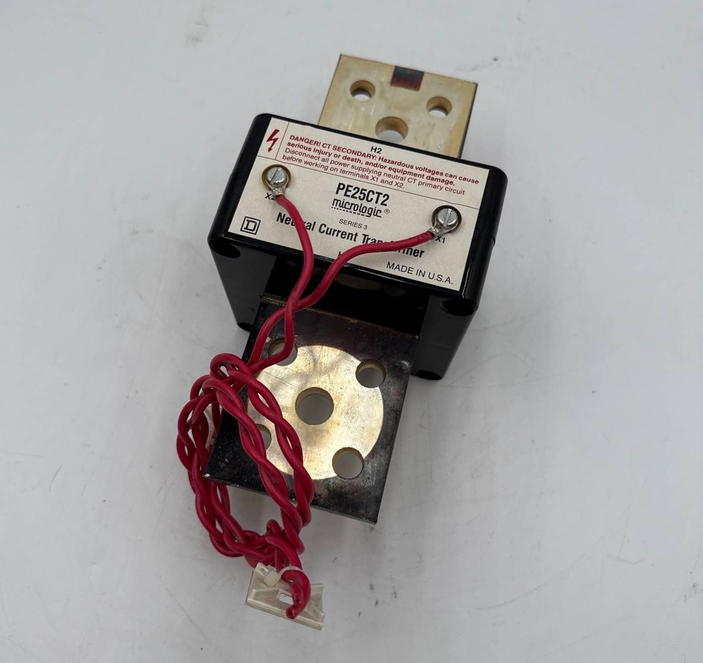 Square D PE25CT2 Neutral Current Transformer Micrologic 2500A PXF PEF Breakers
