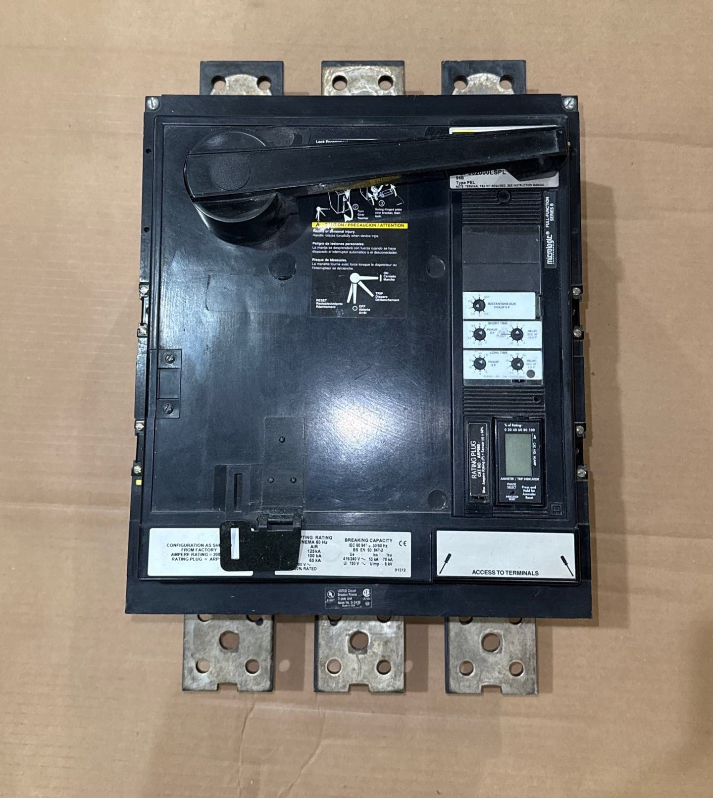 Square D PEF362000LSPL Circuit Breaker — image 1 of 12