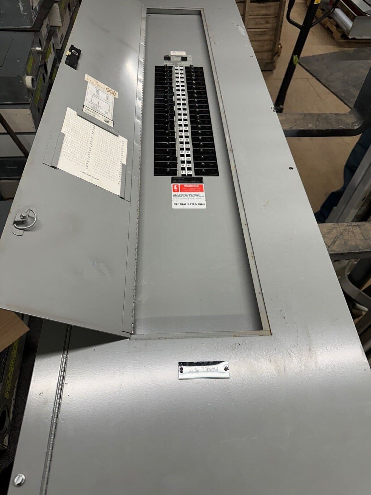 IEM PIU75 Panelboard 400A 208Y/120V 3PH 4W 42 Circuit 400 Amp Indoor P472 – image 1