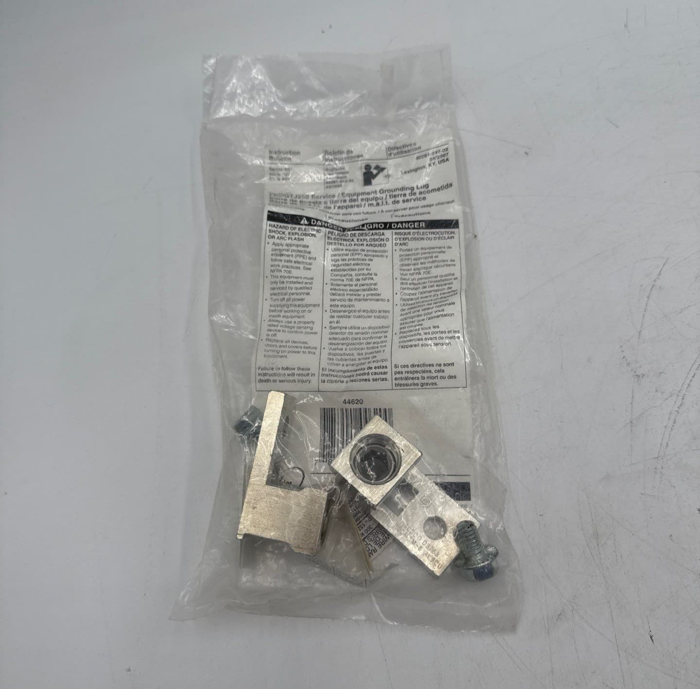 Square D PKOGTJ250 Equipment Grounding Lug Kit For J Enclosure – image 1