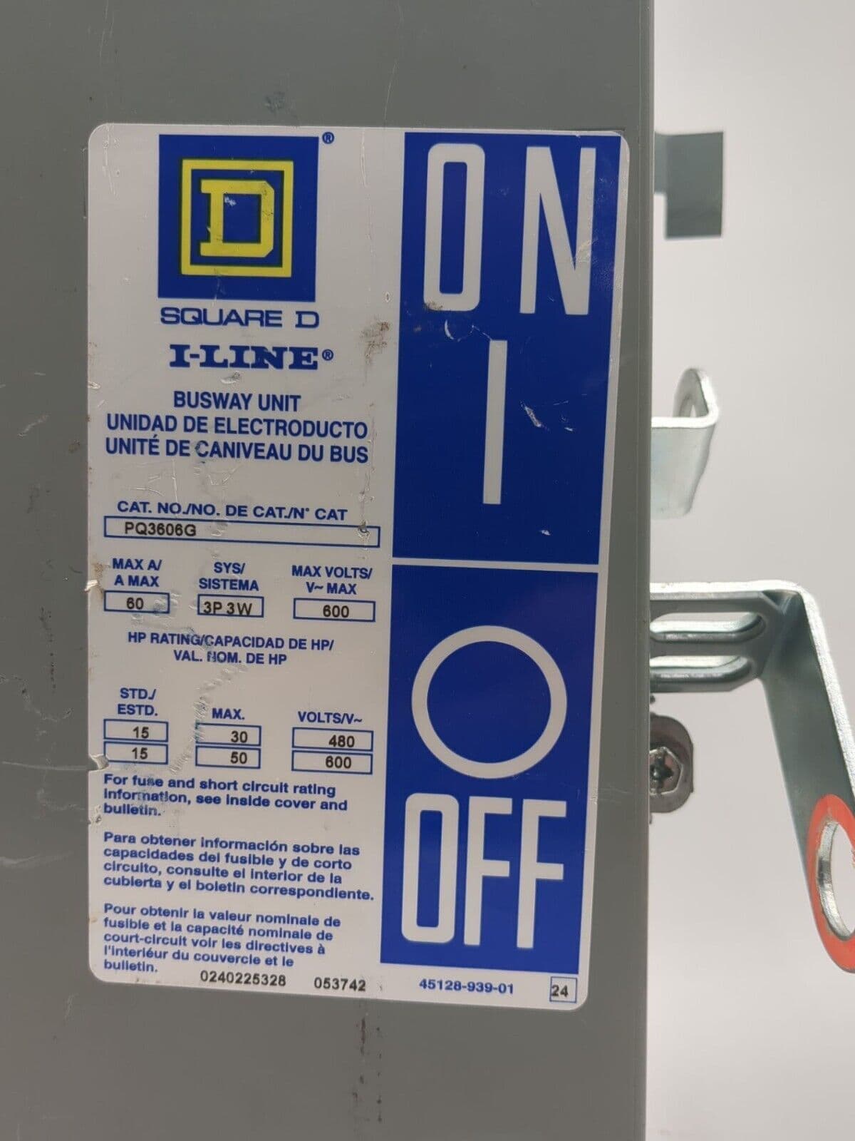 Square D PQ3606G Accessory — image 1 of 8