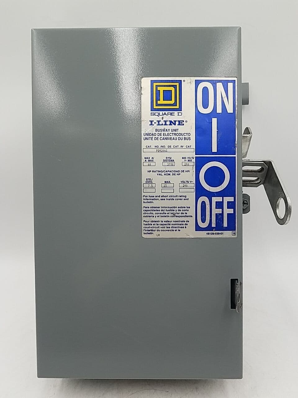 Square D PQ4206G Disconnect — image 1 of 11