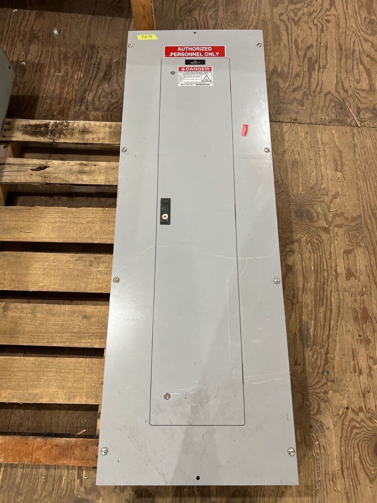 CH PRL2A Panelboard 225A 480/277V 3PH 4W 42 Circuit MLO Main Lug P679 – image 1