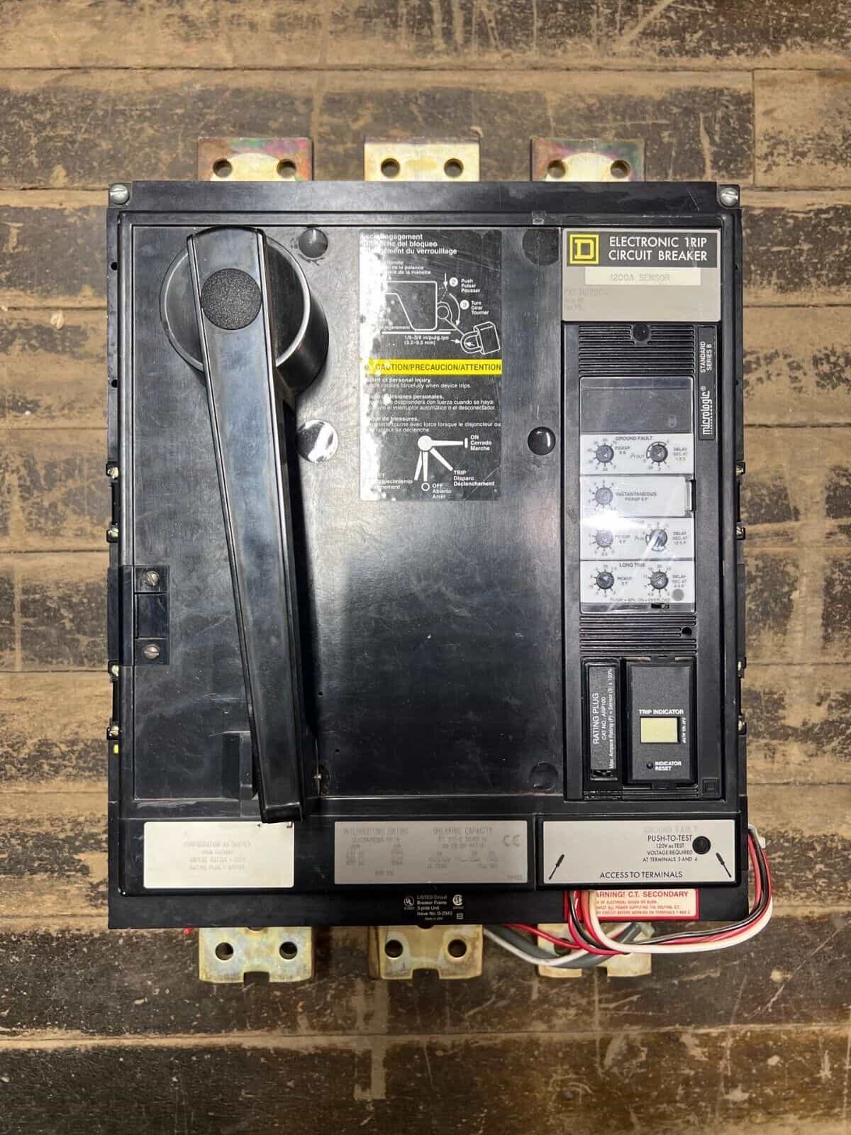 Square D PXF361200G Circuit Breaker — image 1 of 8