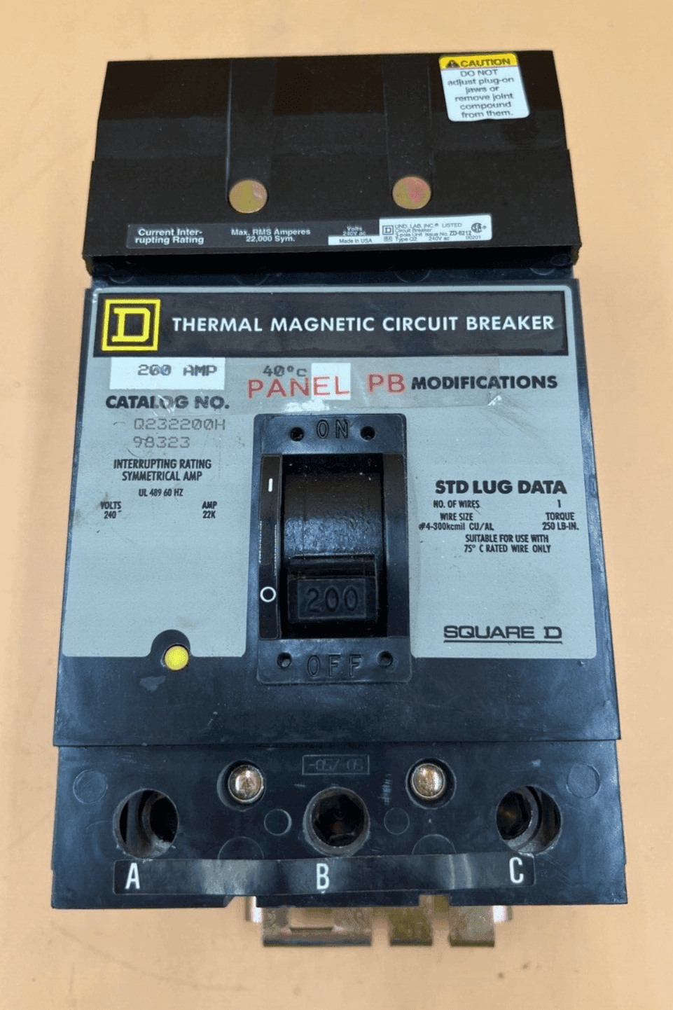 Square D Q232200H Circuit Breaker — image 1 of 6