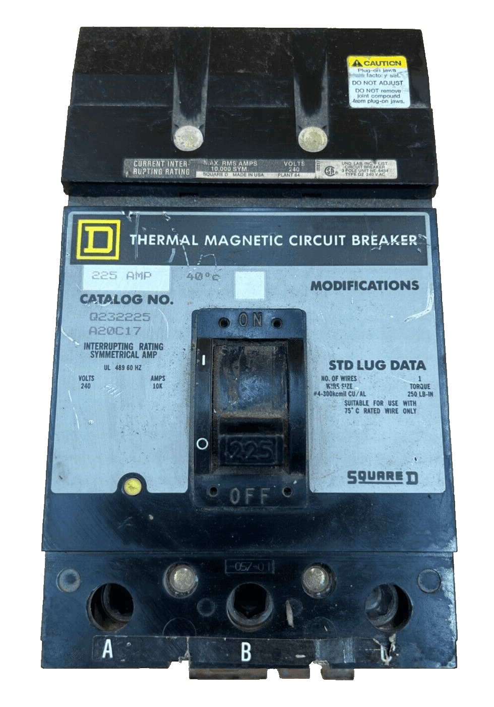 Square D Q232225 Circuit Breaker — image 1 of 6