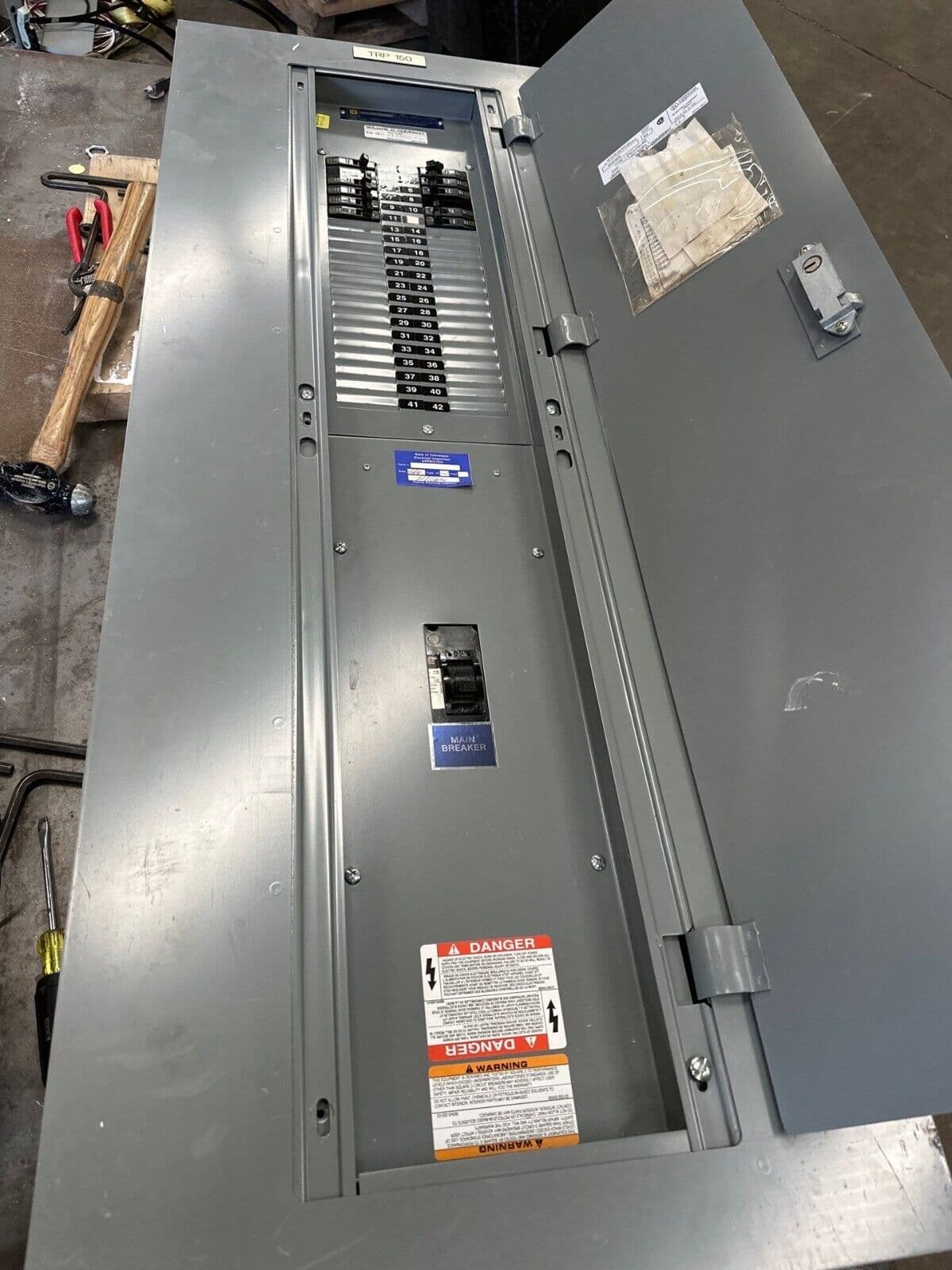 Square D NQOD Panelboard 100A 208Y/120V 3PH 4W MCB Main Q2L32150 42CIR P344 – image 1