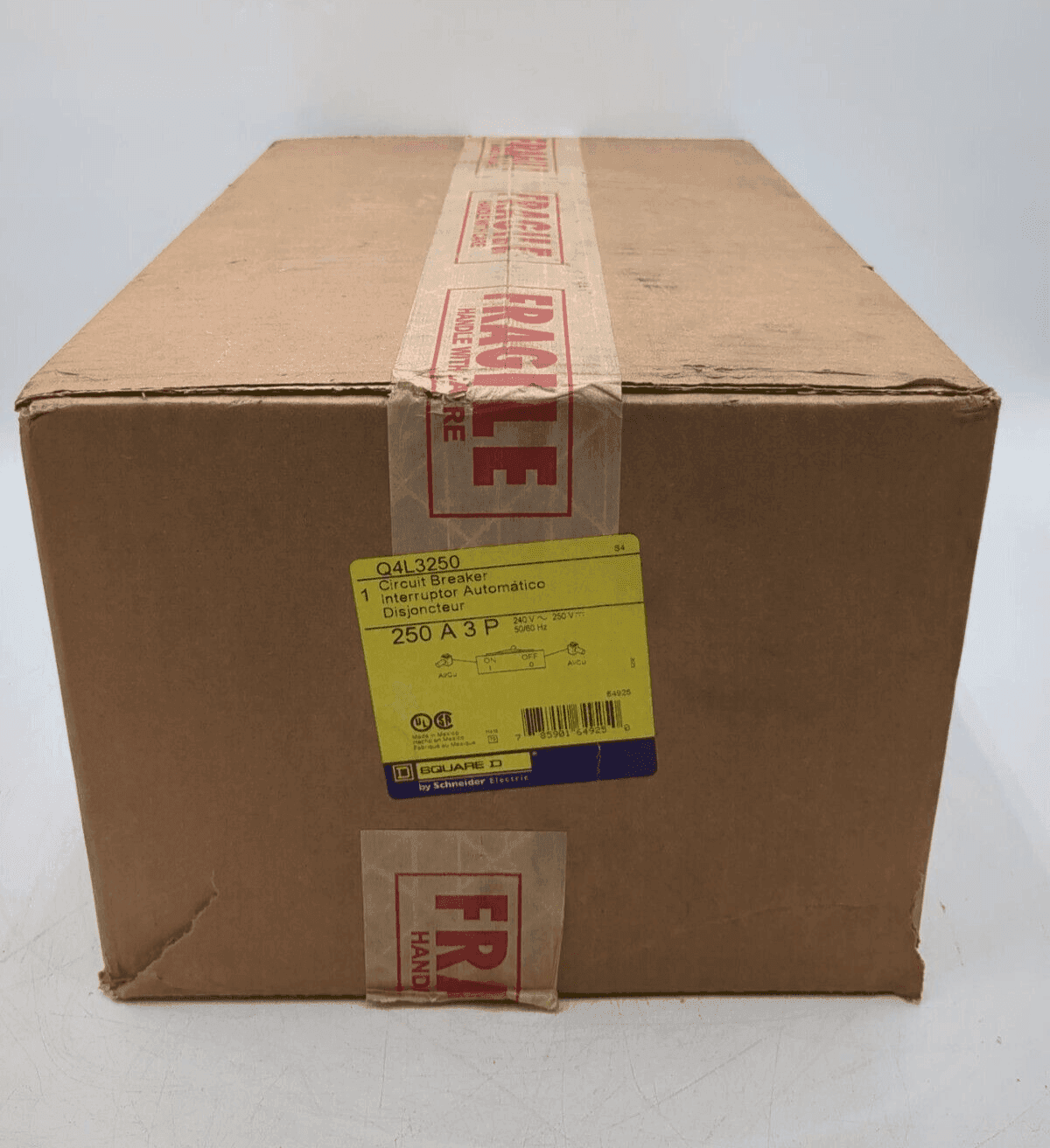 Square D Q4L3250 Circuit Breaker — image 1 of 9