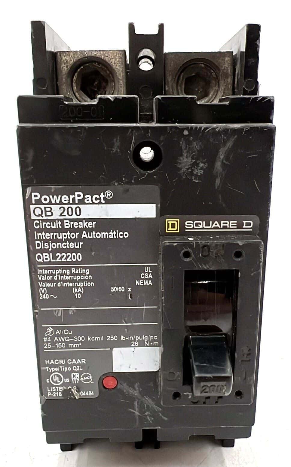 Square D QBL22200 Circuit Breaker — image 1 of 7