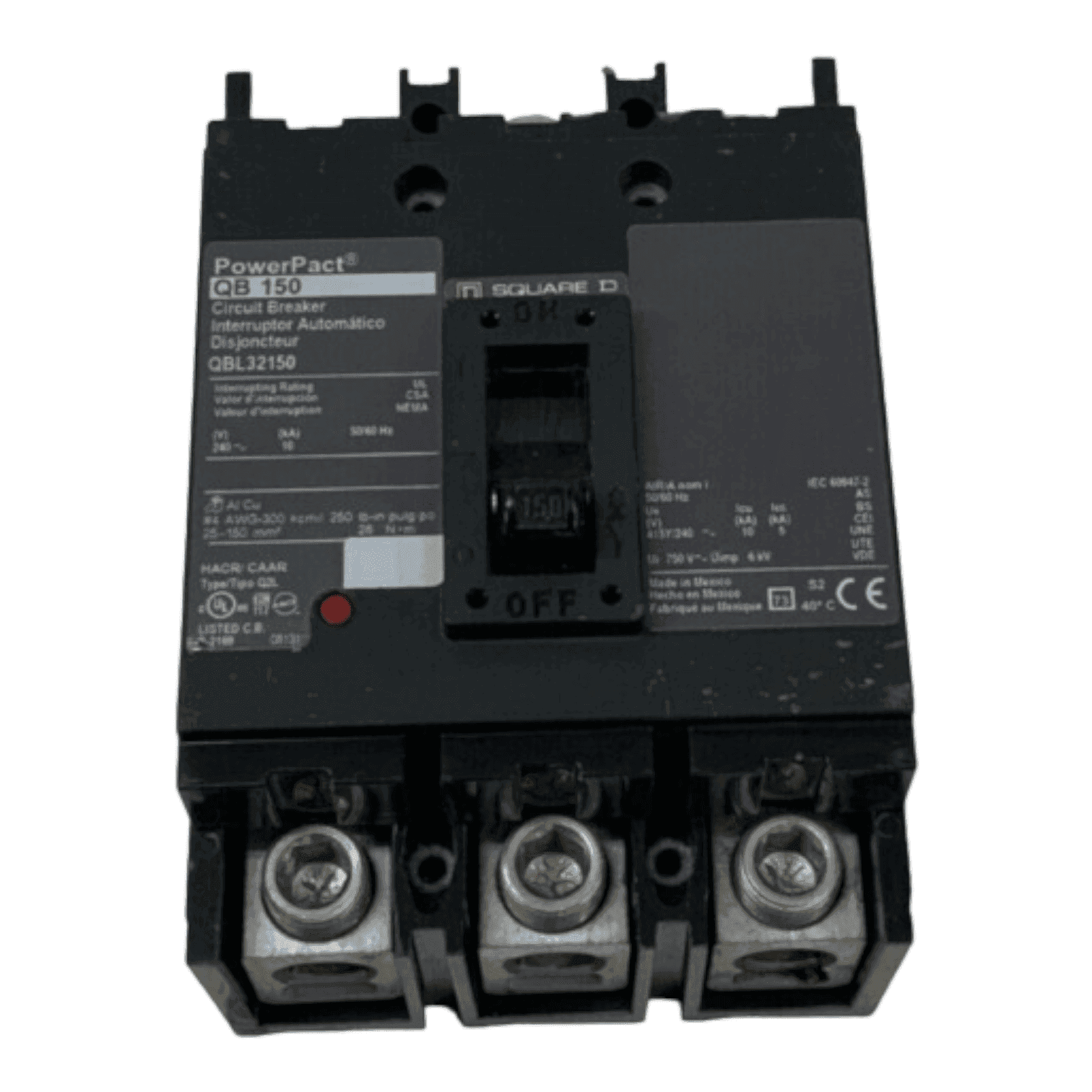 Square D QBL32150 Circuit Breaker — image 1 of 6