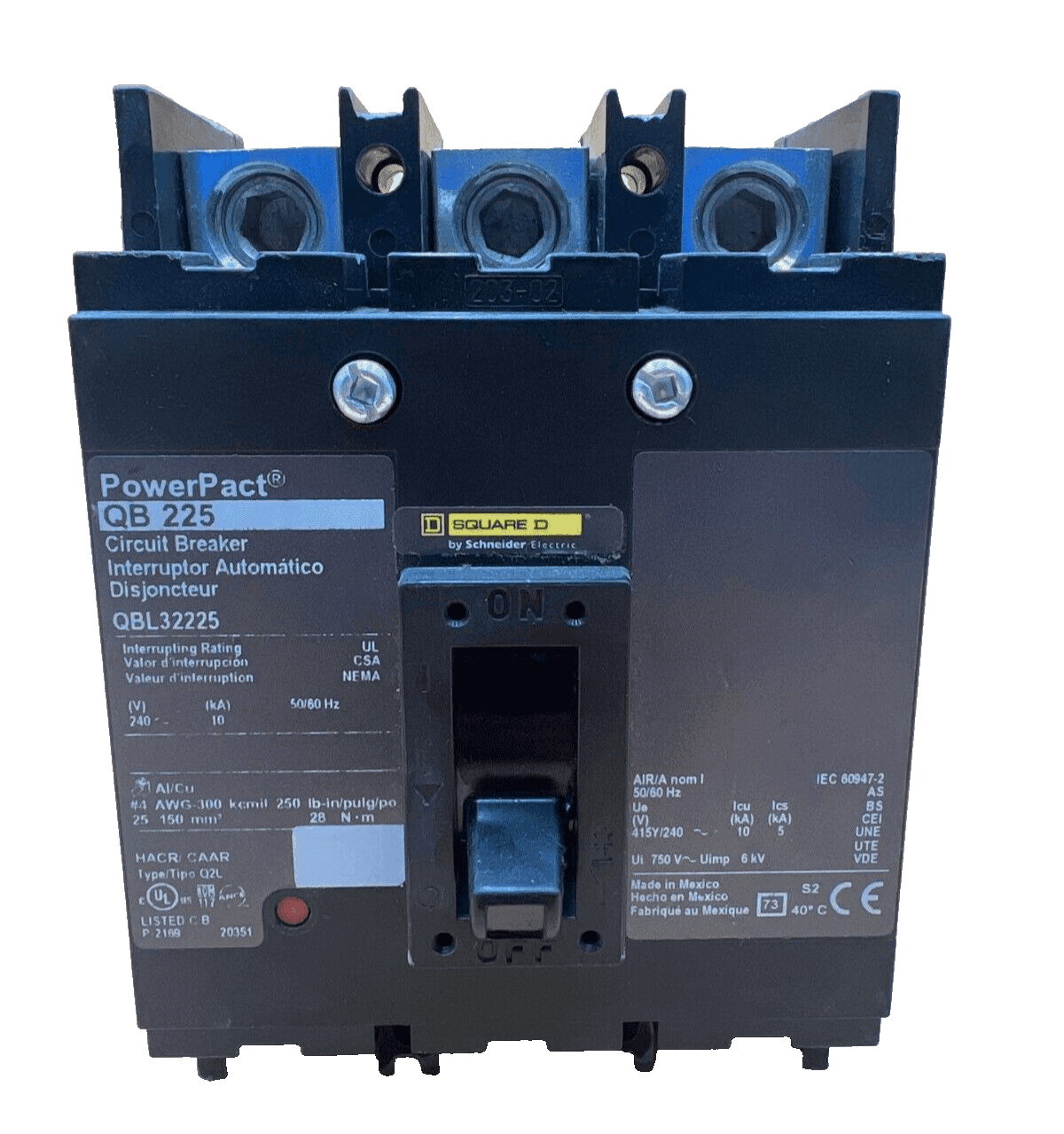 Square D QBL32225 Circuit Breaker — image 1 of 6
