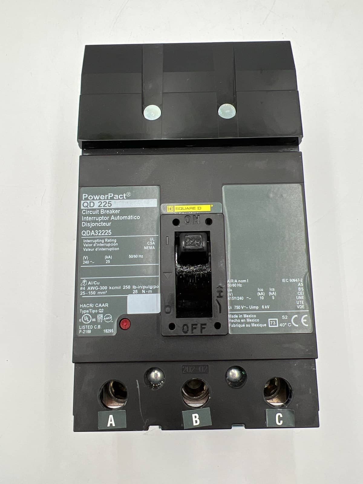 Square D QDA32225