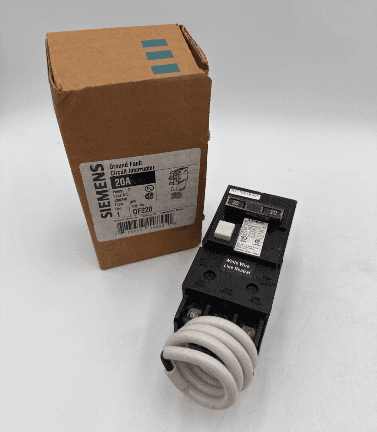 Siemens QF220 Circuit Breaker — image 1 of 9