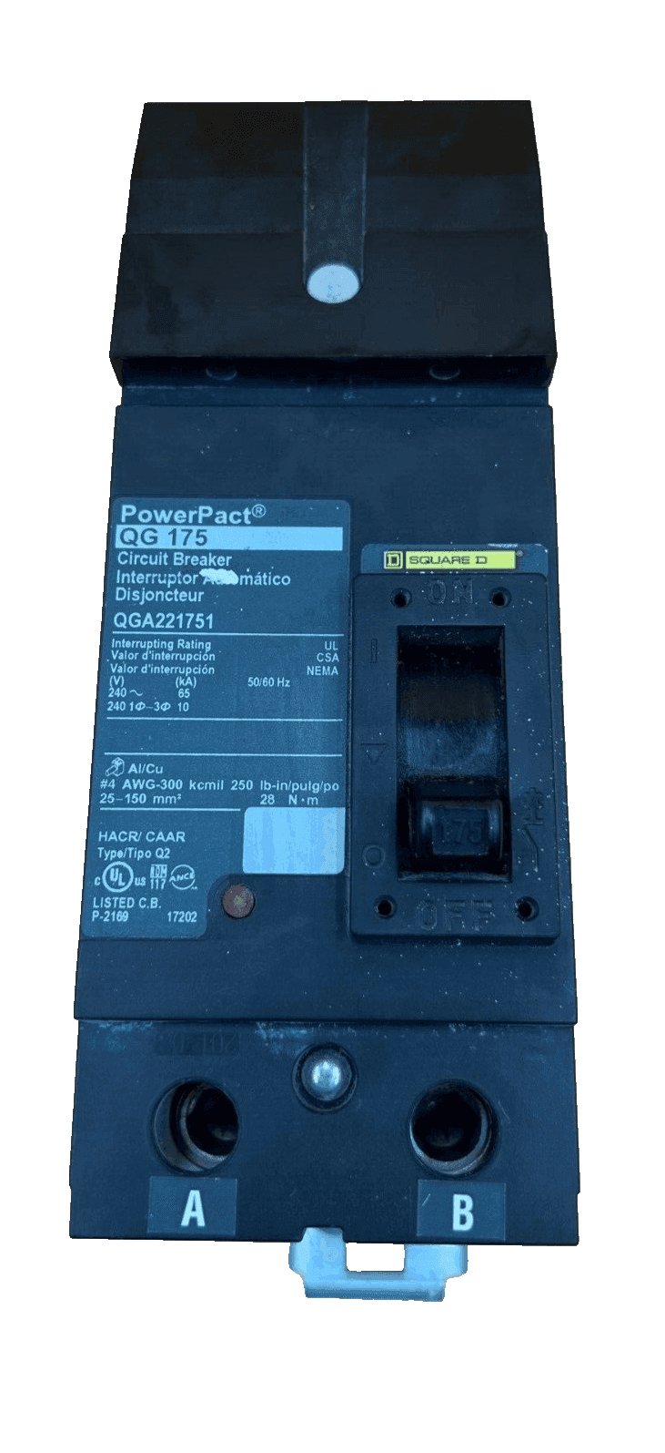 Square D QGA Circuit Breaker — image 1 of 7