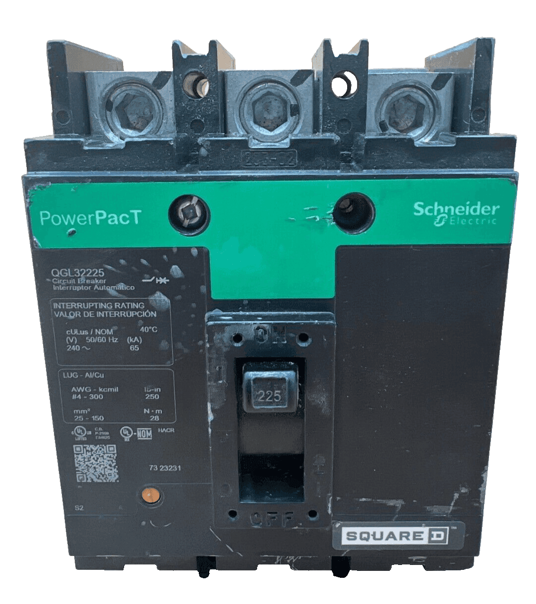 Square D QGL32225 Circuit Breaker — image 1 of 7