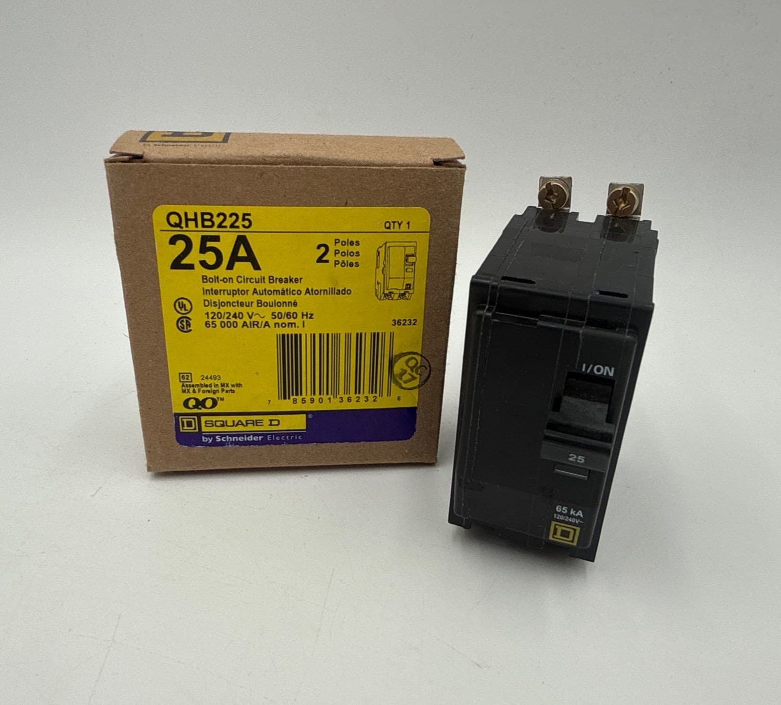 Square D QHB225 Circuit Breaker — image 1 of 5