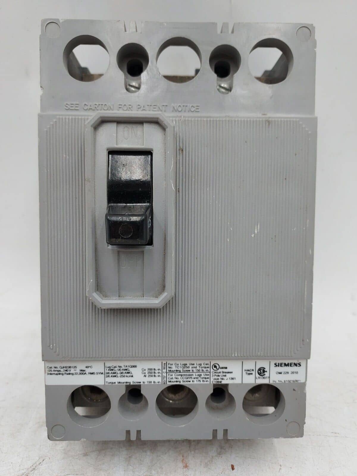 Siemens QJH23B125