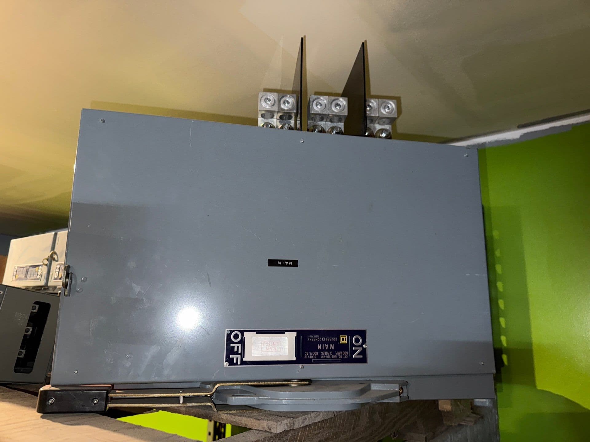 Square D QMB366MW QMB Branch Switch 600A 3P 600V QMB366 600 Amp 3 Pole – image 1